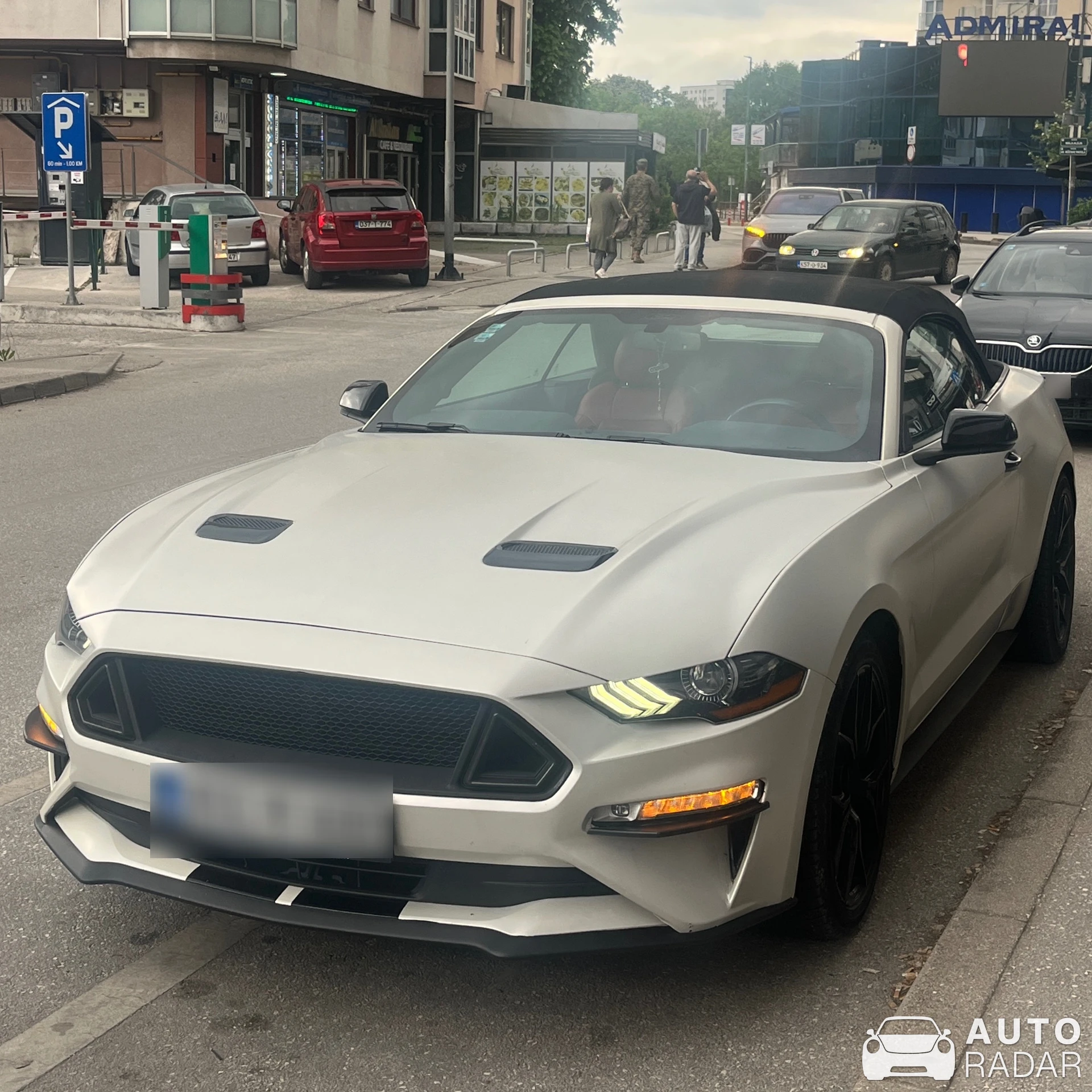 Ford Mustang 2.3 Ecoboost Convertible spotted in Ilidža