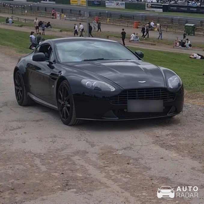 Aston Martin V8 Vantage spotted in Leicestershire, United Kingdom