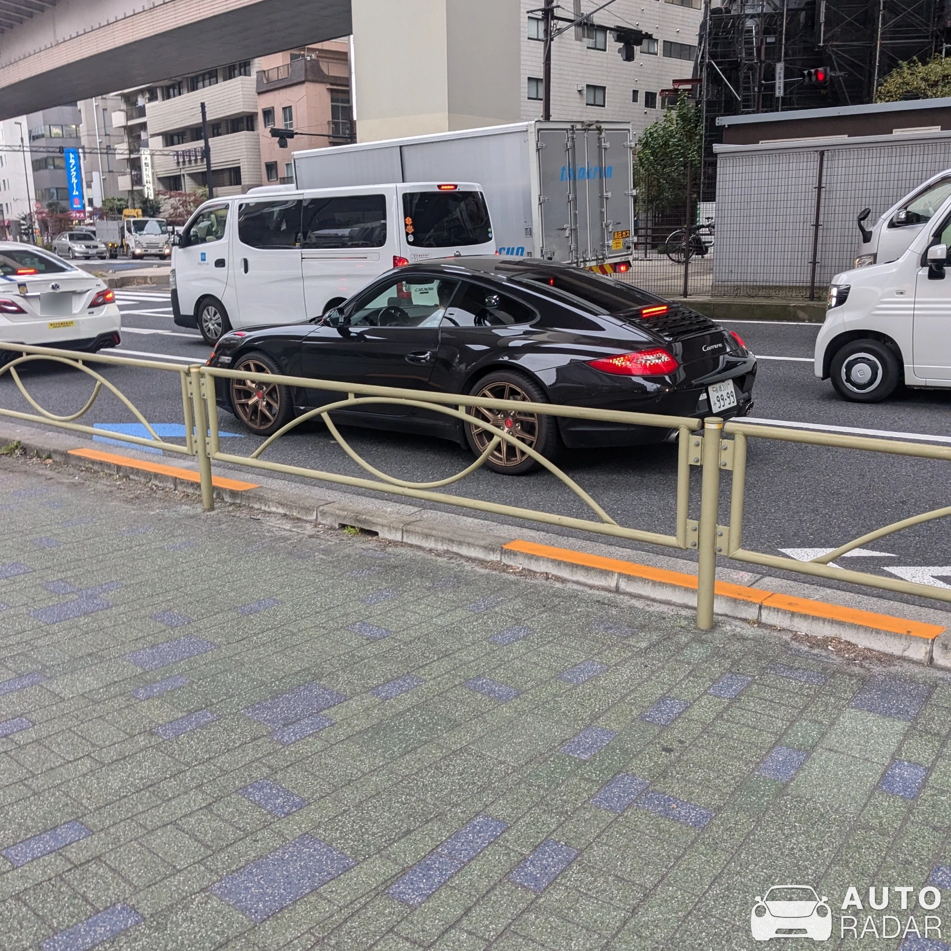 Porsche 997 Carrera spotted in Itabashi City, Japan