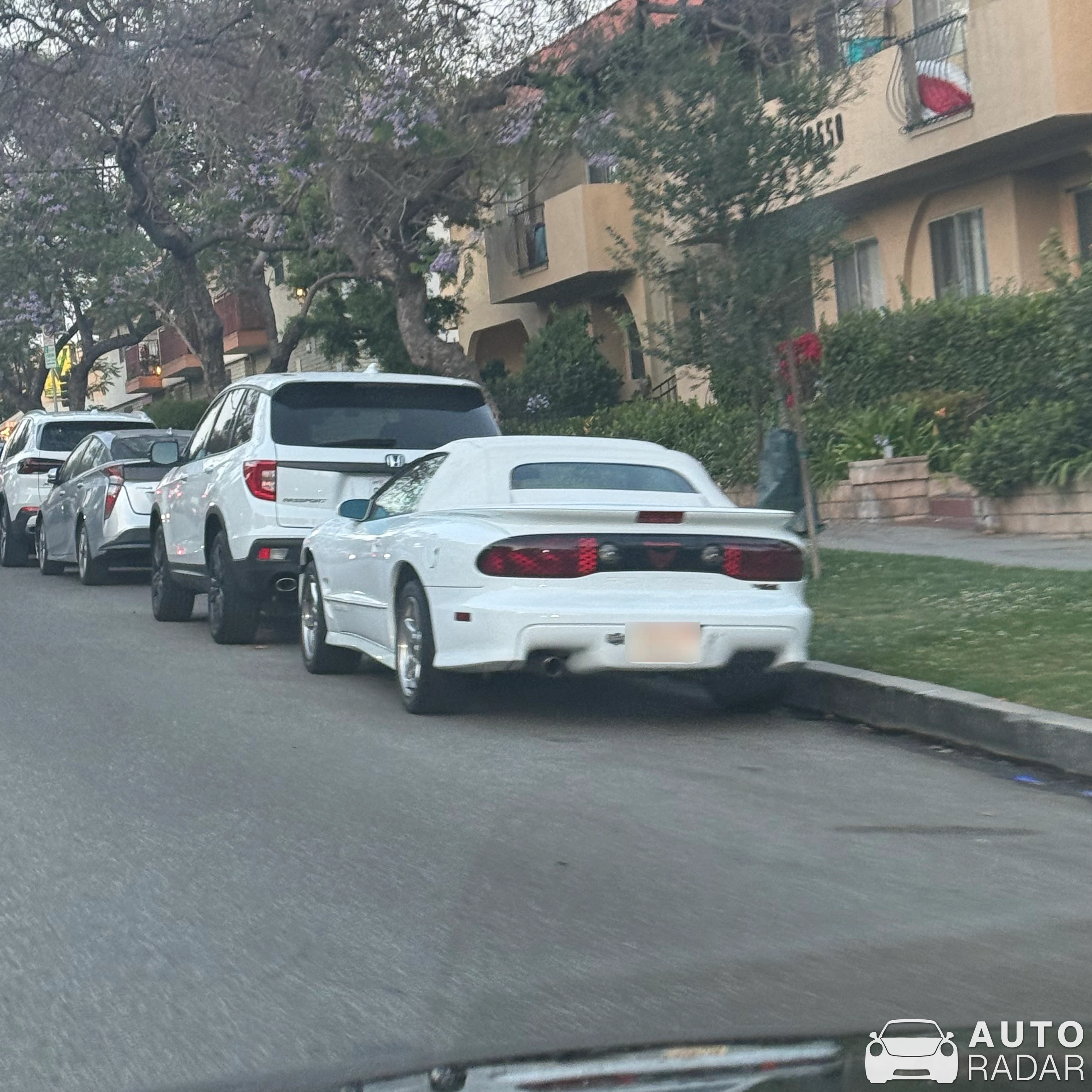 Pontiac Firebird Convertible spotted in Los Angeles