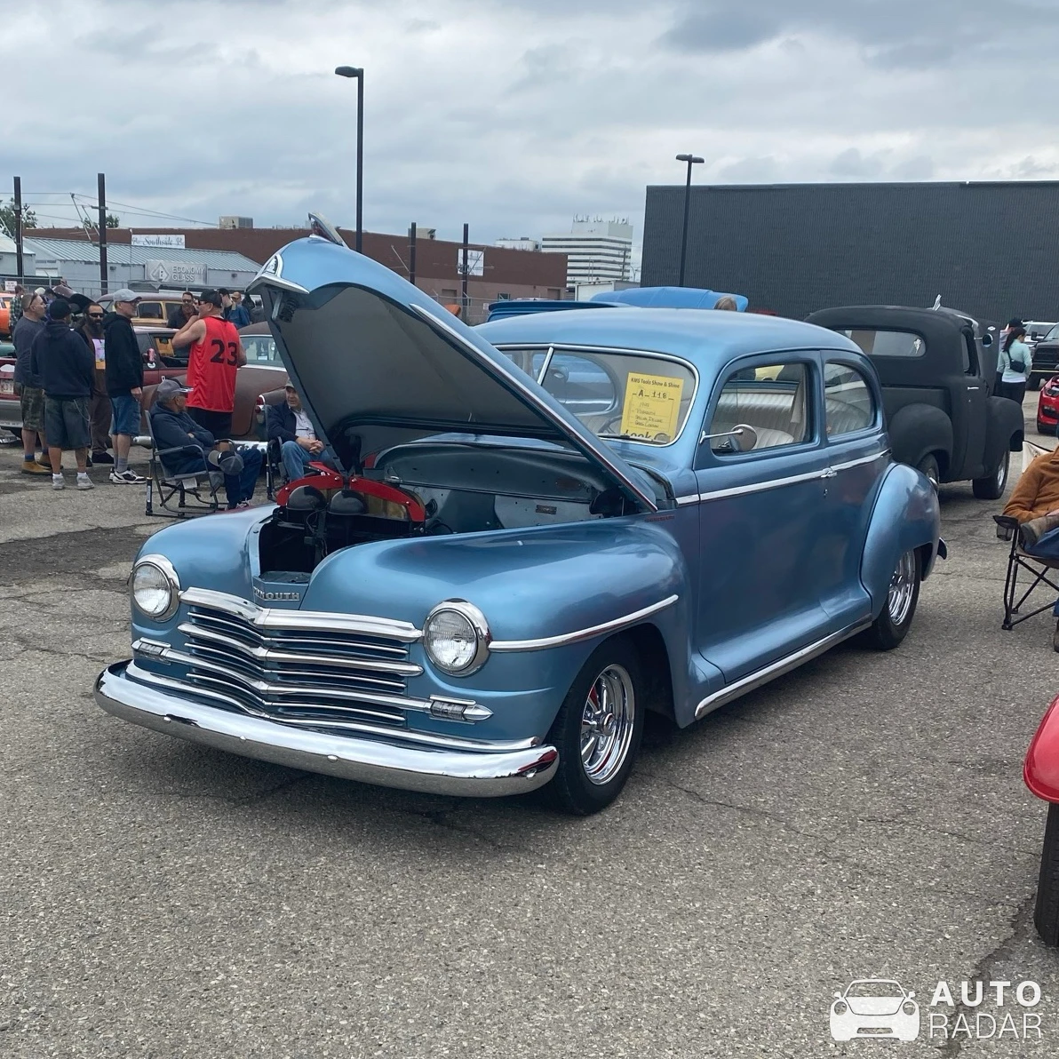 Plymouth De Luxe spotted in Calgary