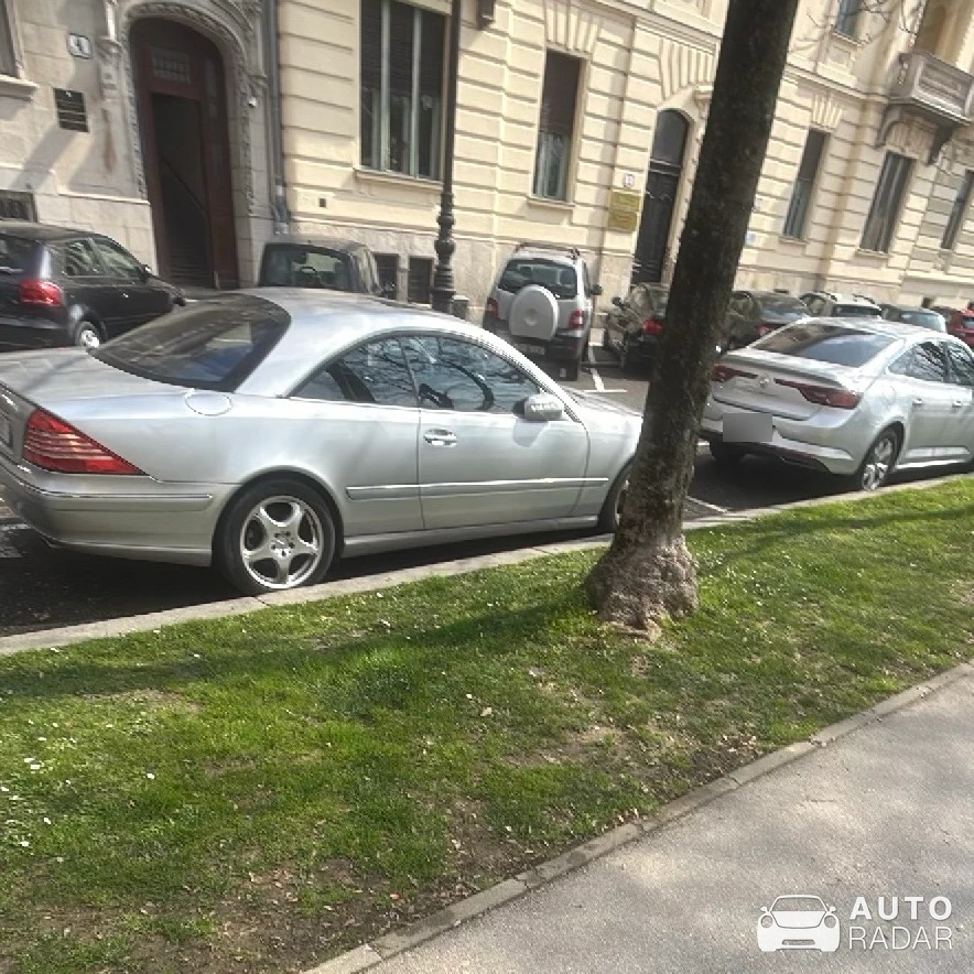 Mercedes-Benz CL 500 spotted in Zagreb