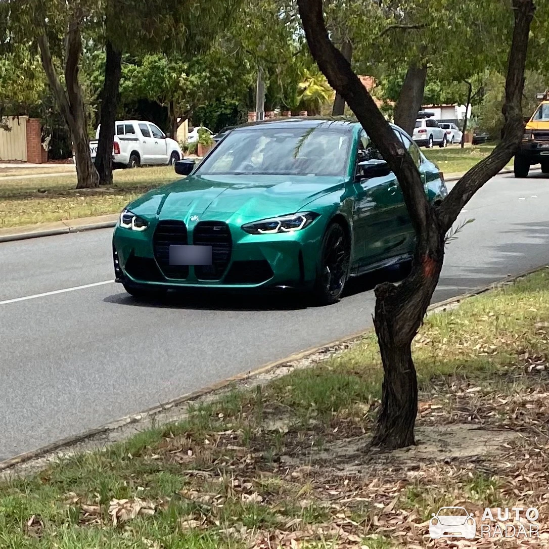 BMW M3 G80 Sedan Competition spotted in Rivervale, Australia