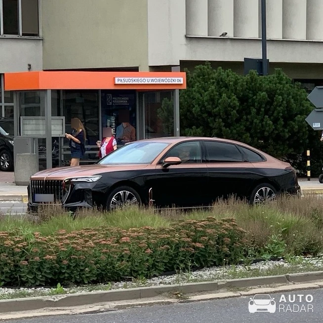 Hongqi H9 spotted in Rzeszów