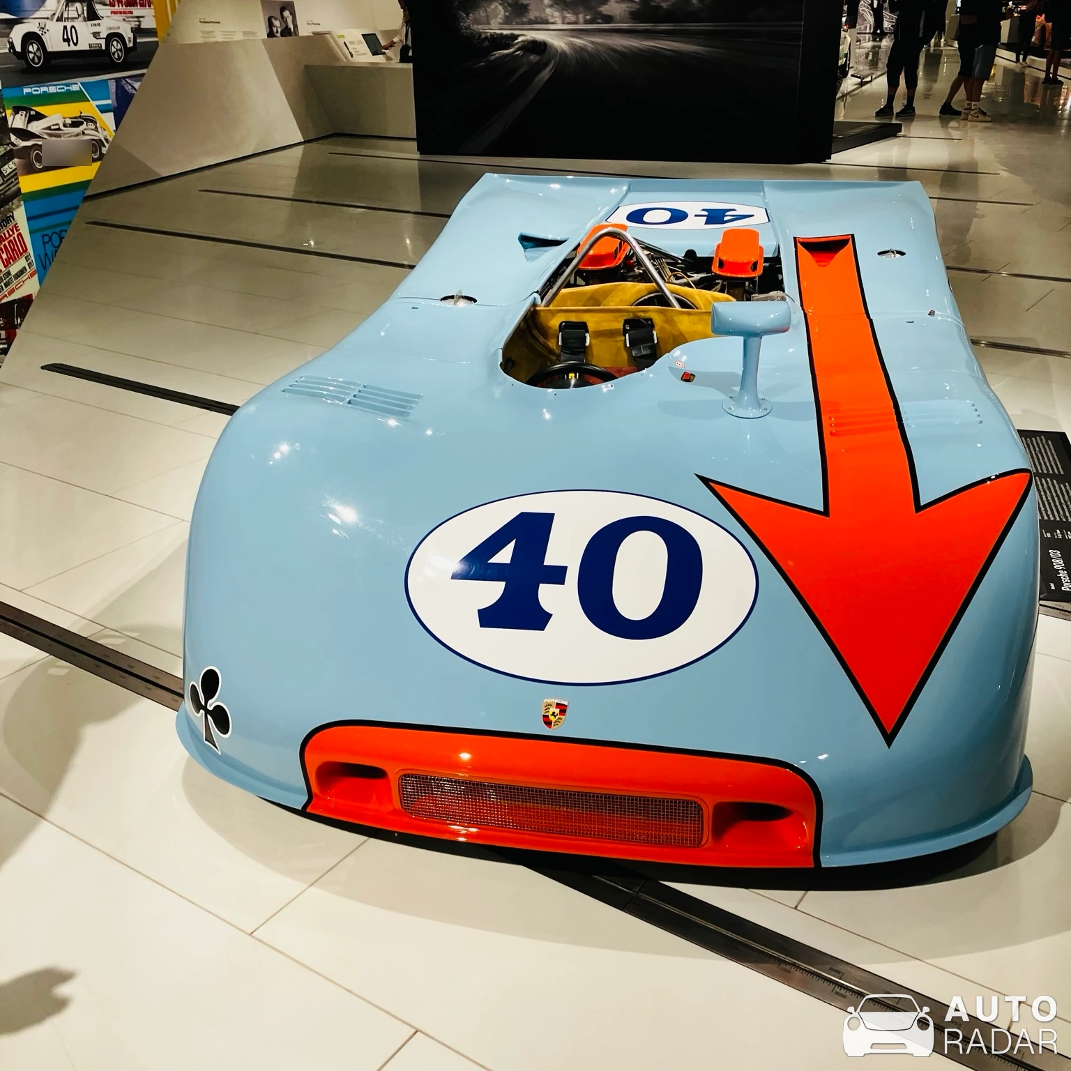 Porsche 908/03 Spyder spotted in Stuttgart