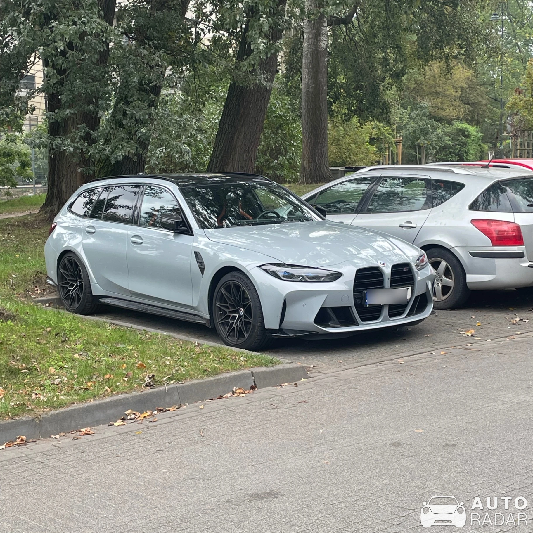 BMW M3 G81 Touring Competition spotted in Warszawa, Poland