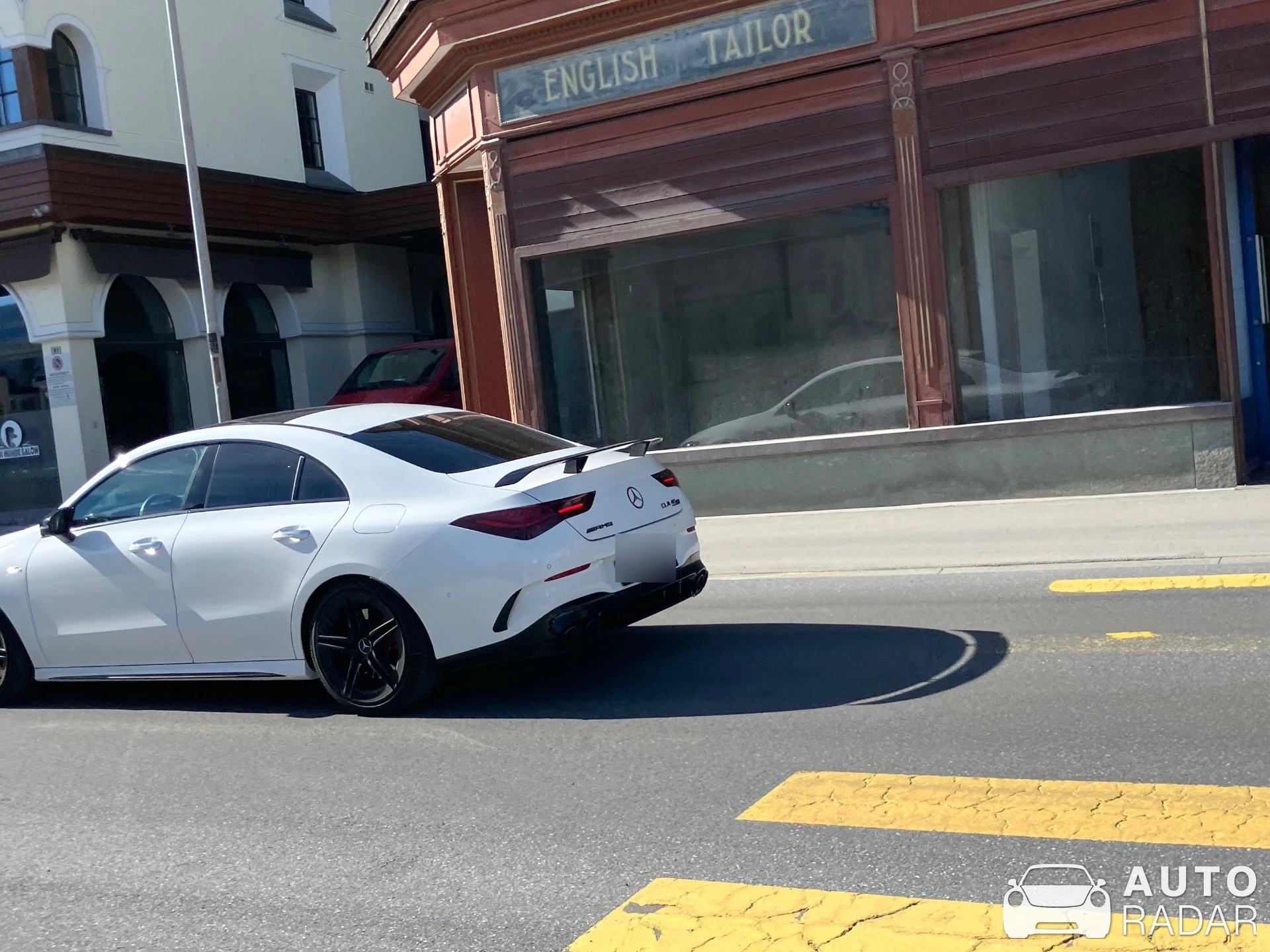 Mercedes-AMG CLA 45 S C118 Edition 55 spotted in Davos