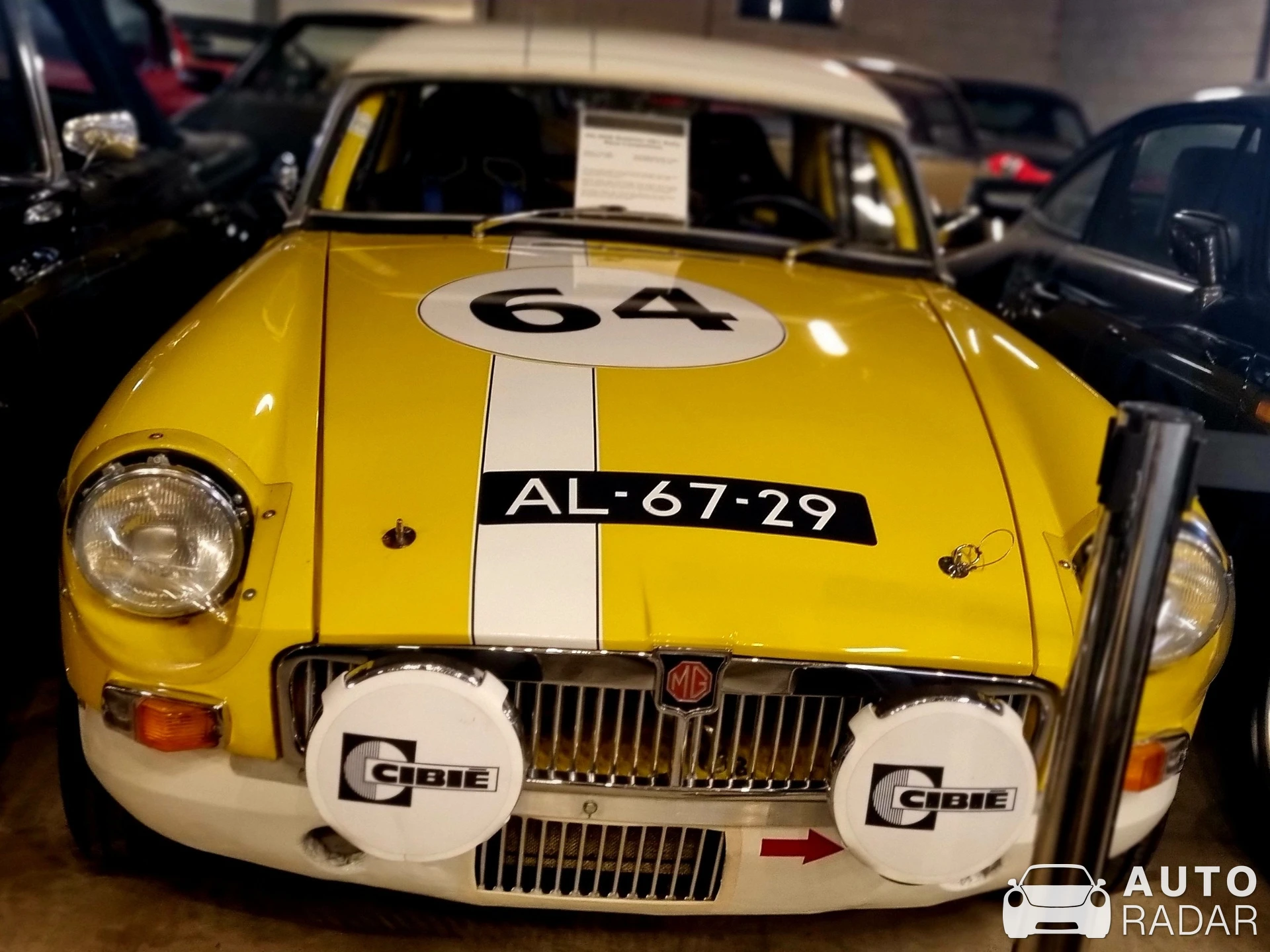 MG MGB spotted in Brummen, Netherlands