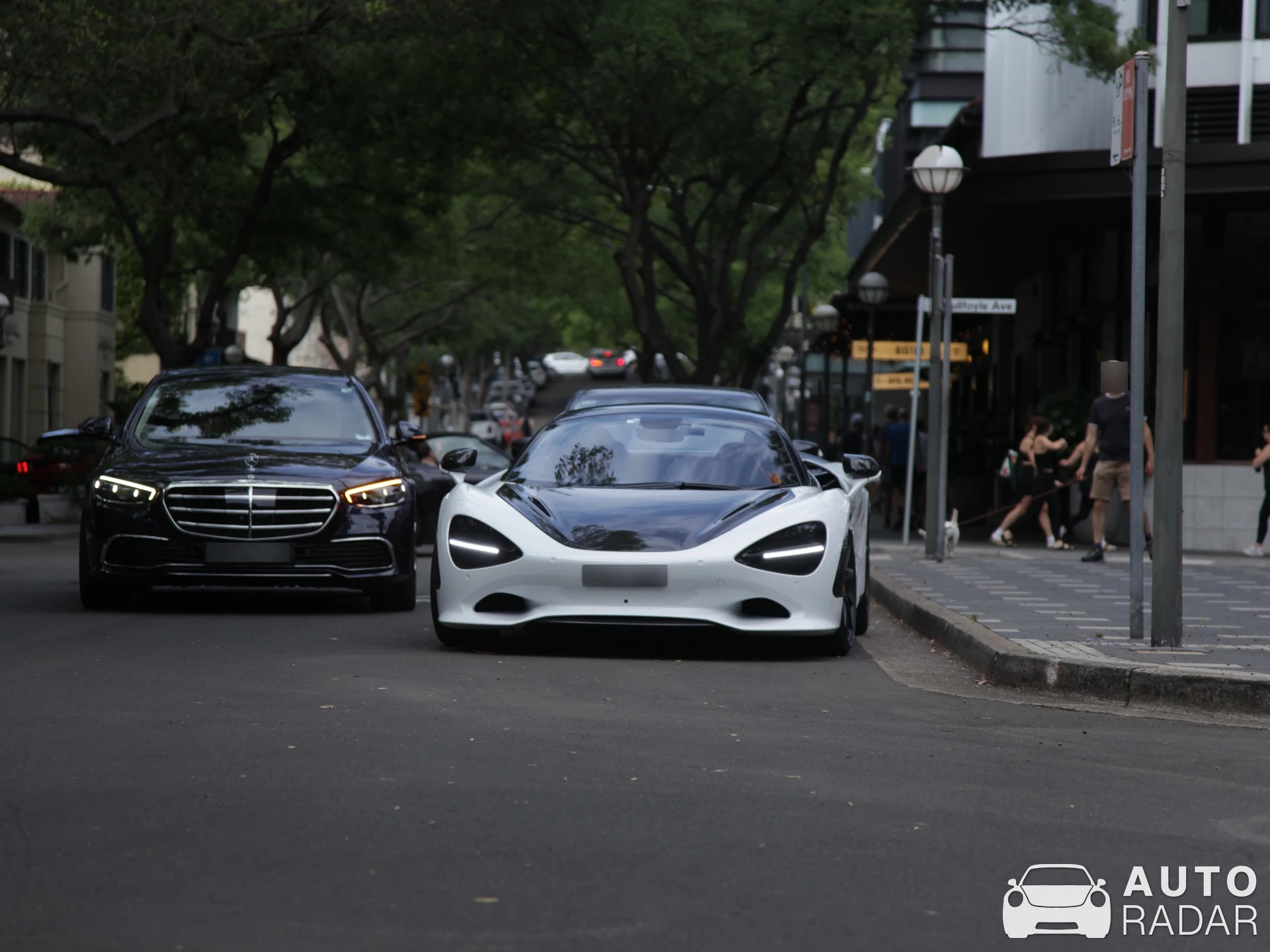 McLaren 750S Spider spotted in Vaucluse, Australia