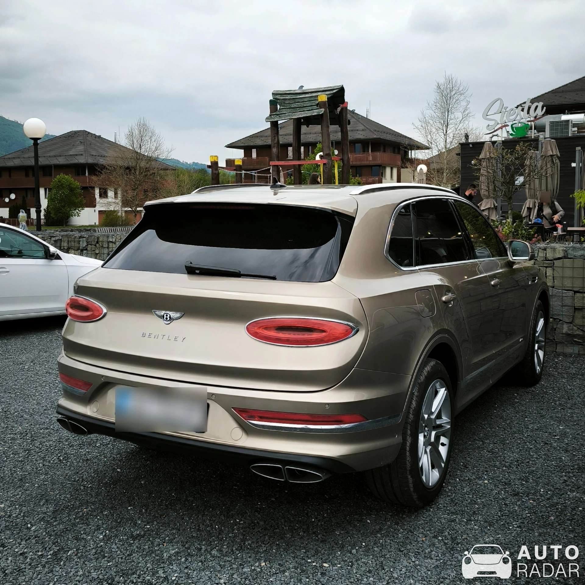 Bentley Bentayga Azure spotted in Čeladná