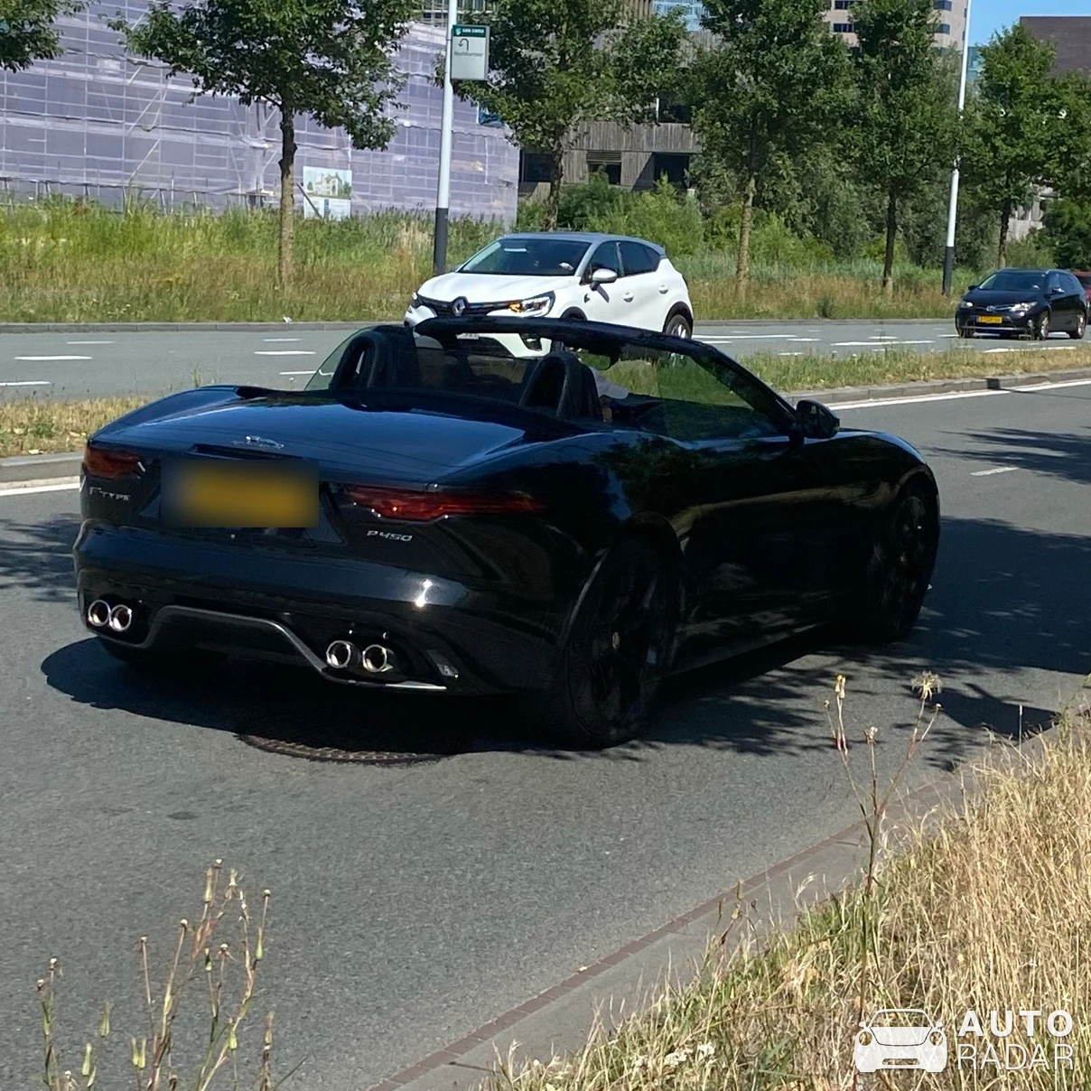 Jaguar F-Type R75 Convertible spotted in Amsterdam