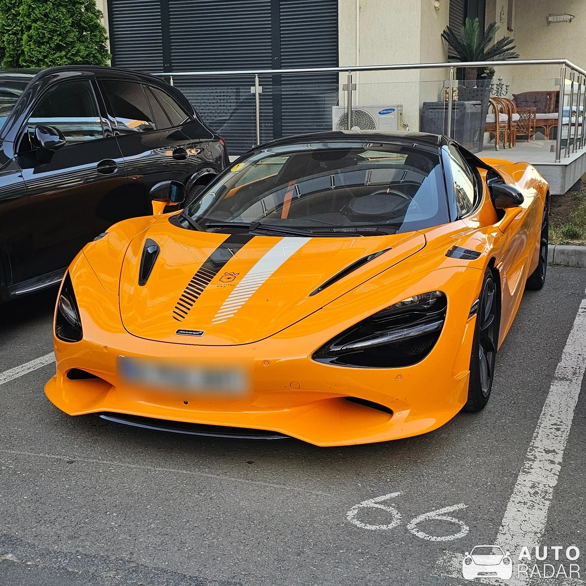 McLaren 750S Spider Triple Crown Edition spotted in Constanța