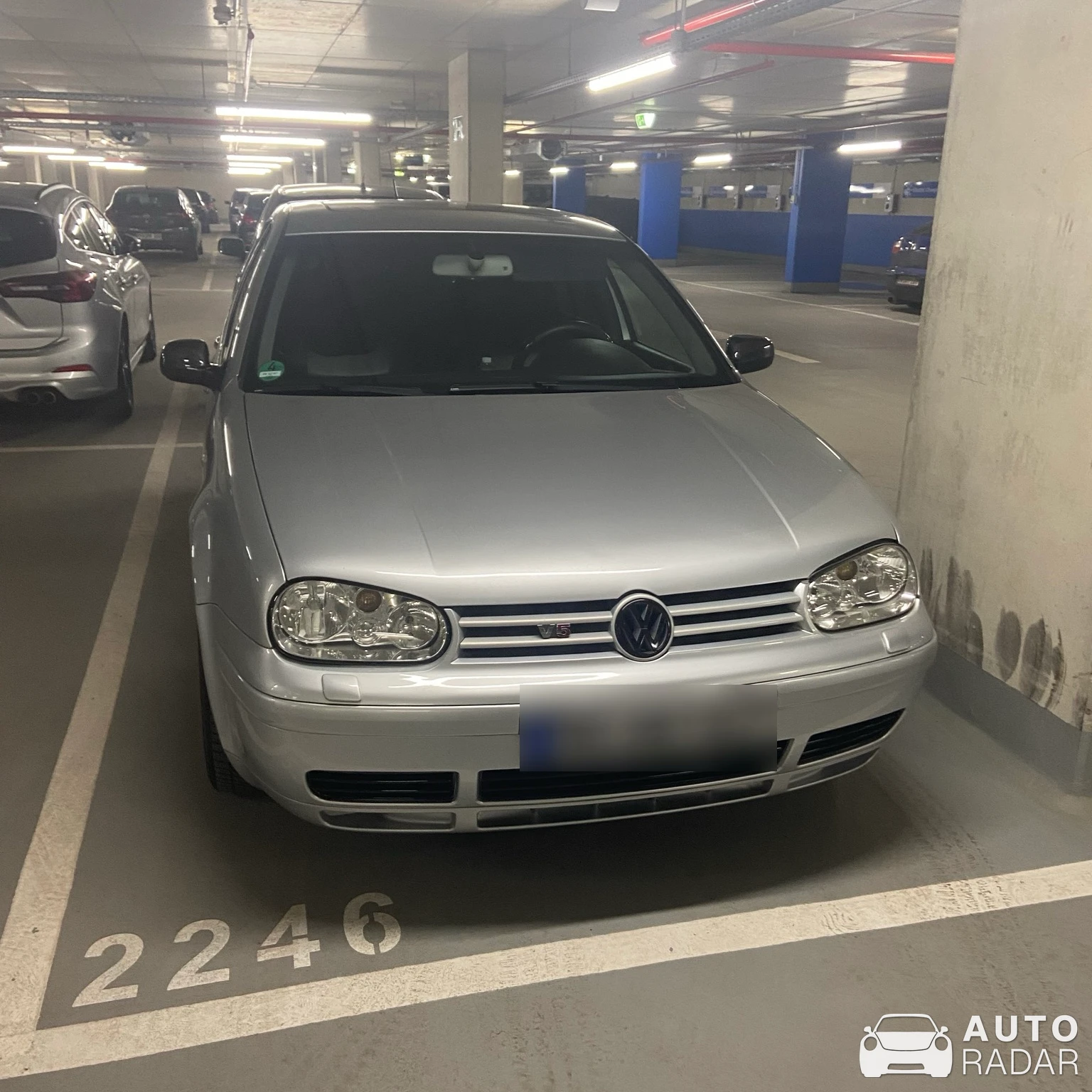 Volkswagen Golf 2.3 V5 spotted in Nürburg
