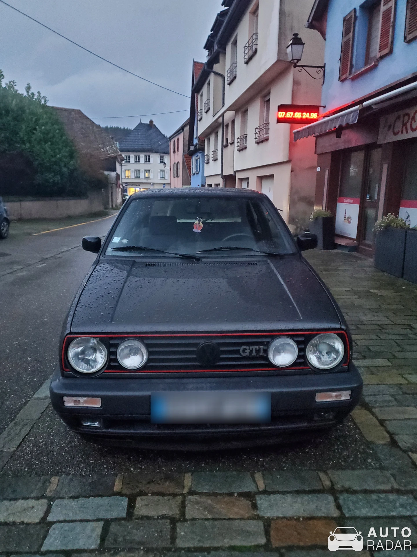 Volkswagen Golf GTI spotted in Villé, France