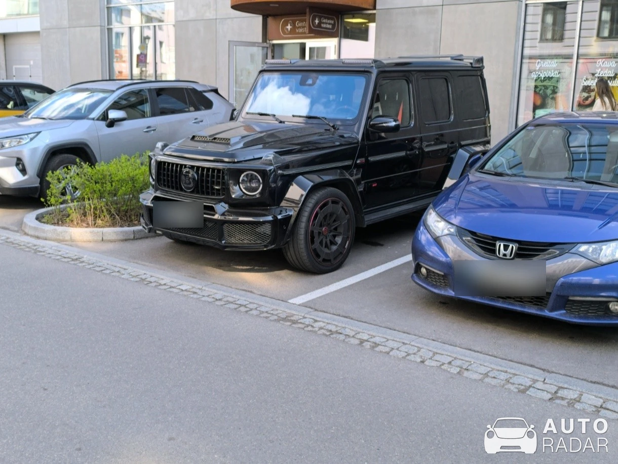 Mercedes-AMG Brabus G 700 Adventure W463 2018 spotted in Vilnius