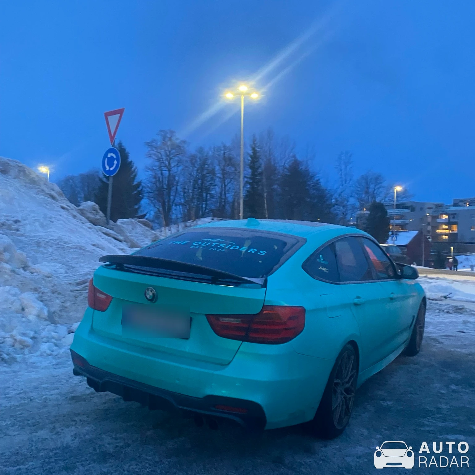 BMW 3 Series F34 spotted