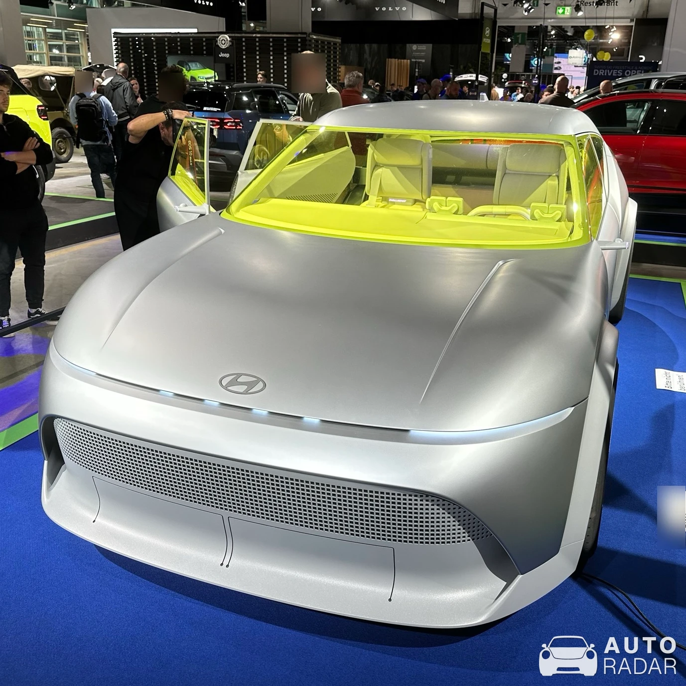 Hyundai Concept THREE spotted in Zürich, Schweiz