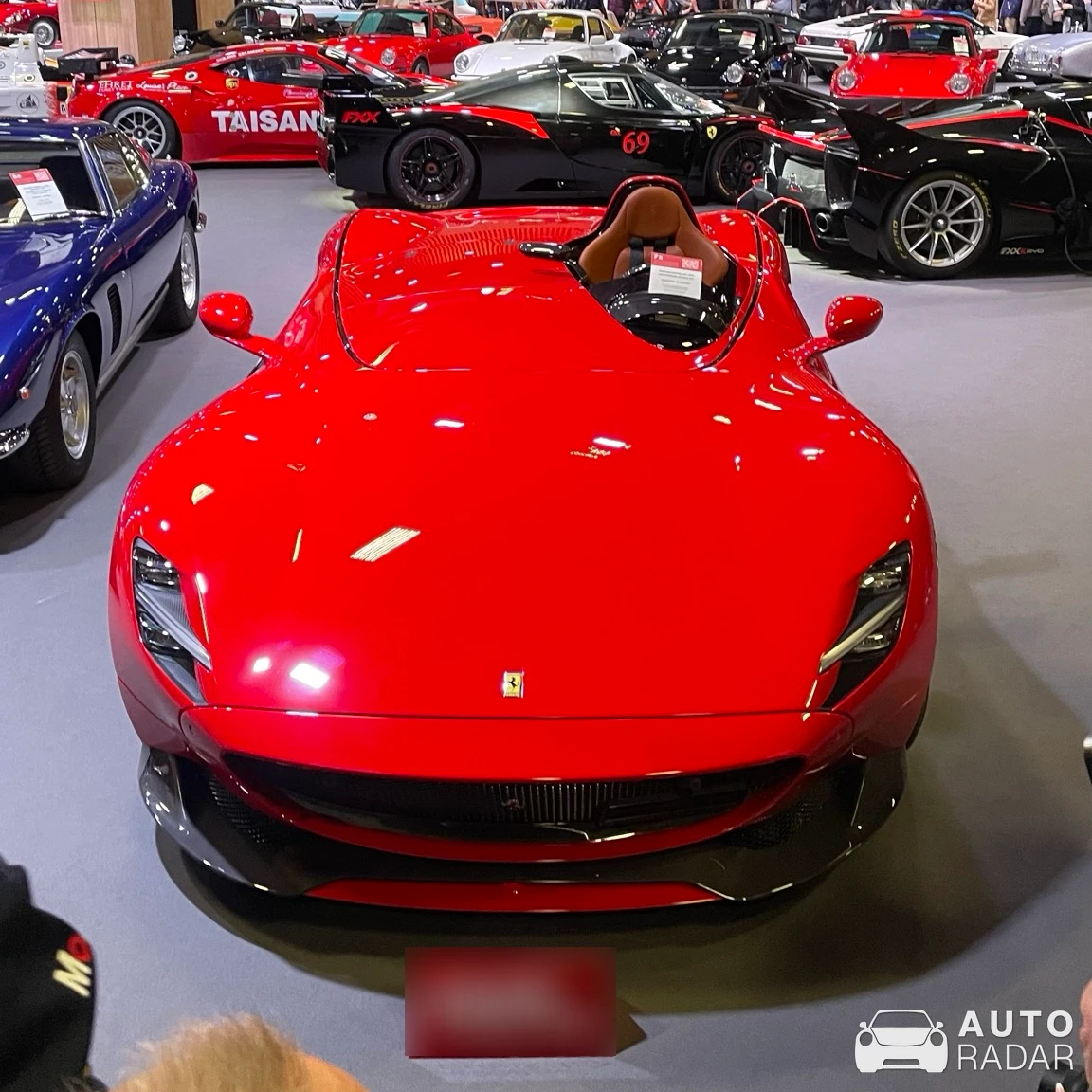 Ferrari Monza SP1 spotted in Paris, France
