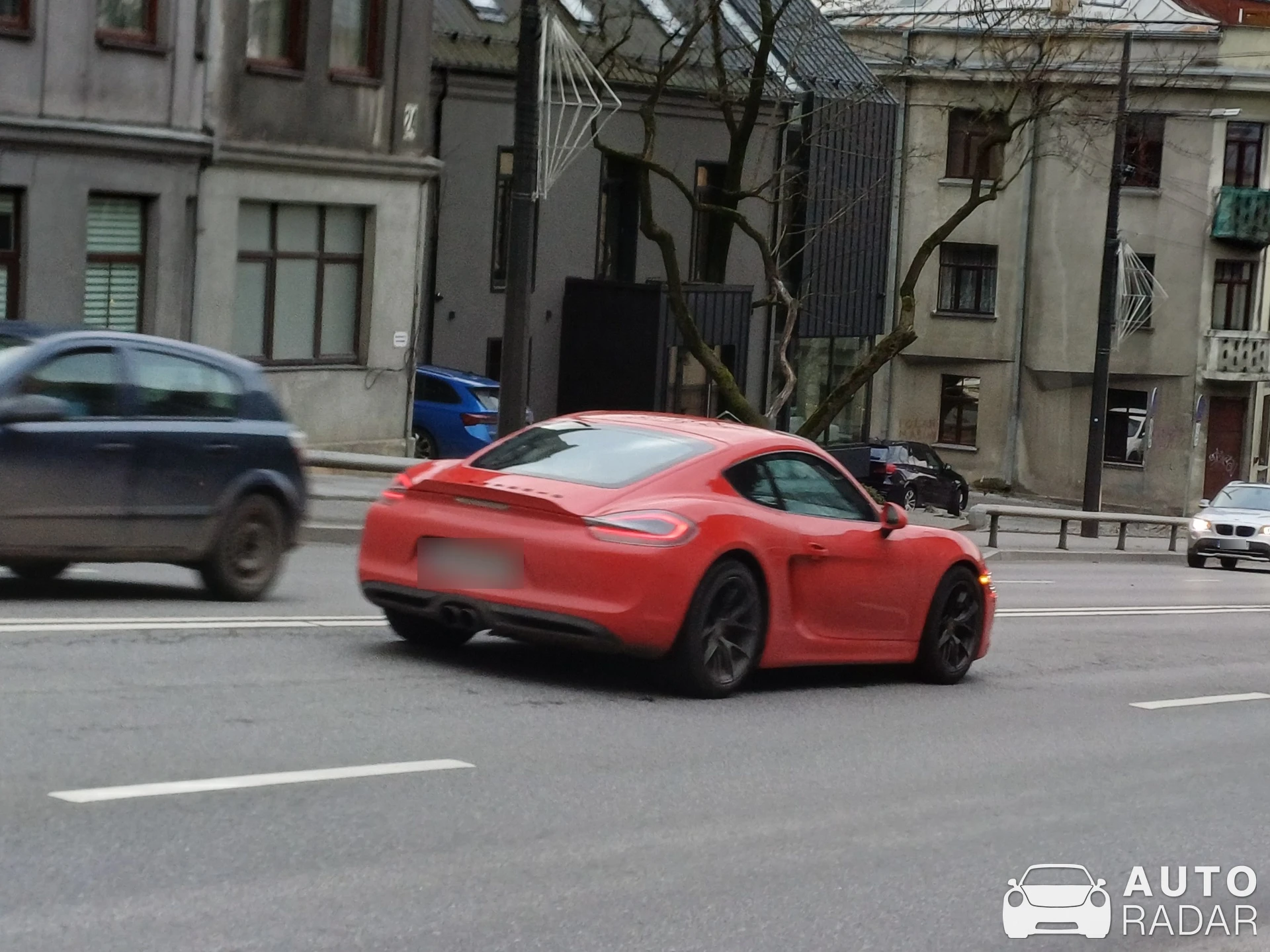 Porsche 981 Cayman S spotted in Kaunas, Lithuania