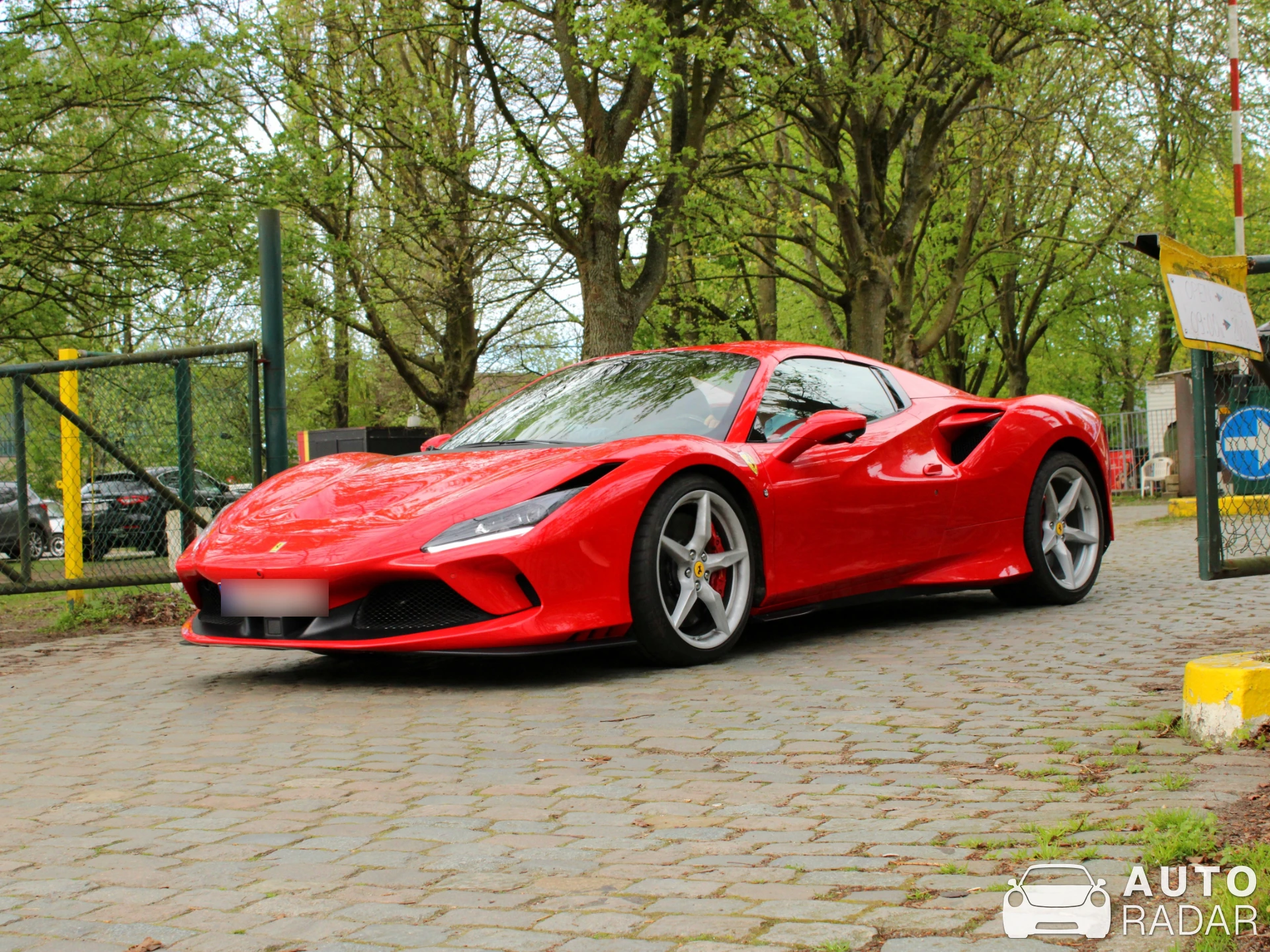Ferrari F8 Spider spotted in Antwerp, Belgium