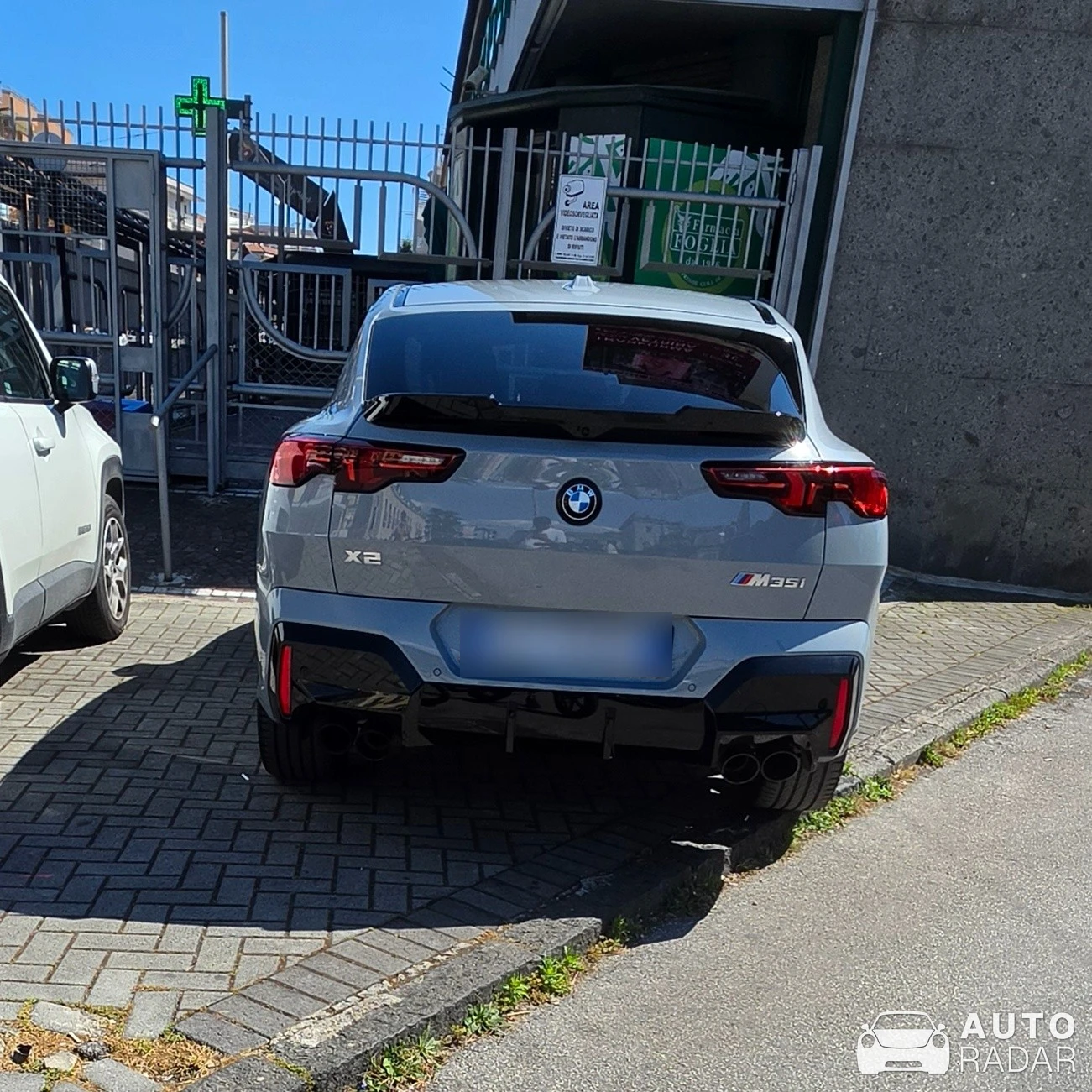 BMW X2 spotted in Caserta