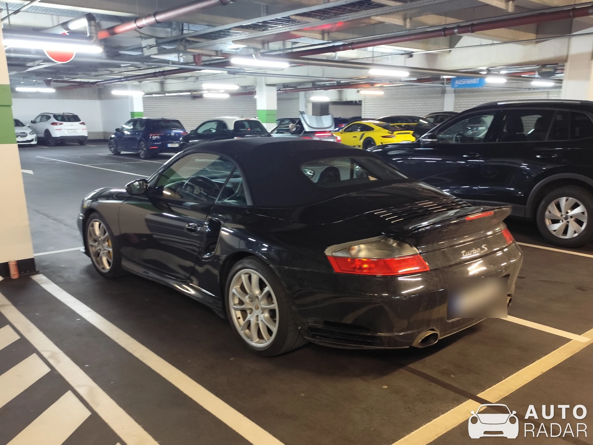 Porsche 996 Turbo S Cabriolet spotted in München