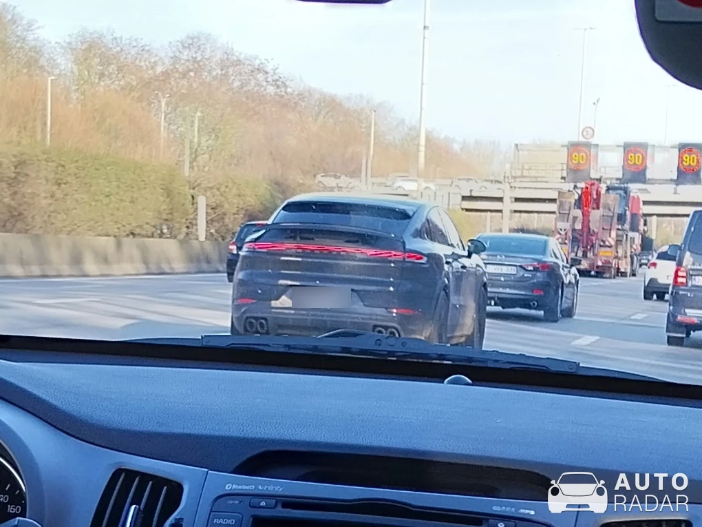 Porsche Cayenne Coupé Turbo spotted in Genk, Belgium