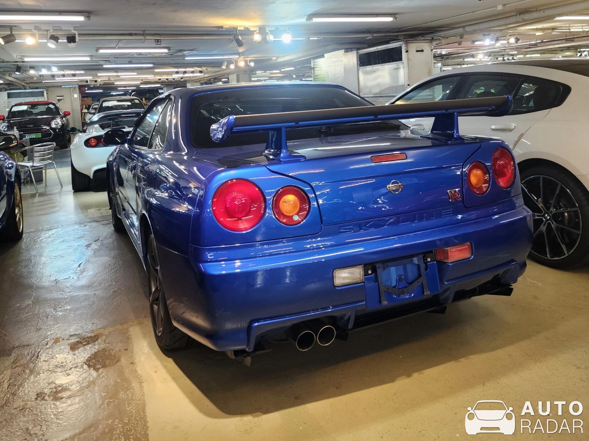 Nissan Skyline R34 GT-R spotted in Hong Kong Island, Hong Kong