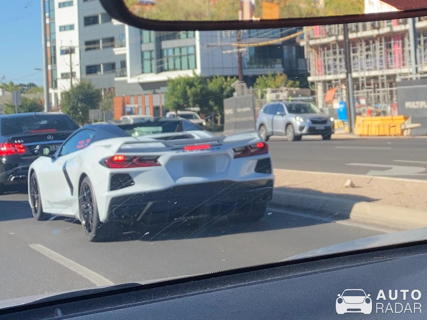 Chevrolet Corvette C8 Stingray spotted in Hackney, Australia