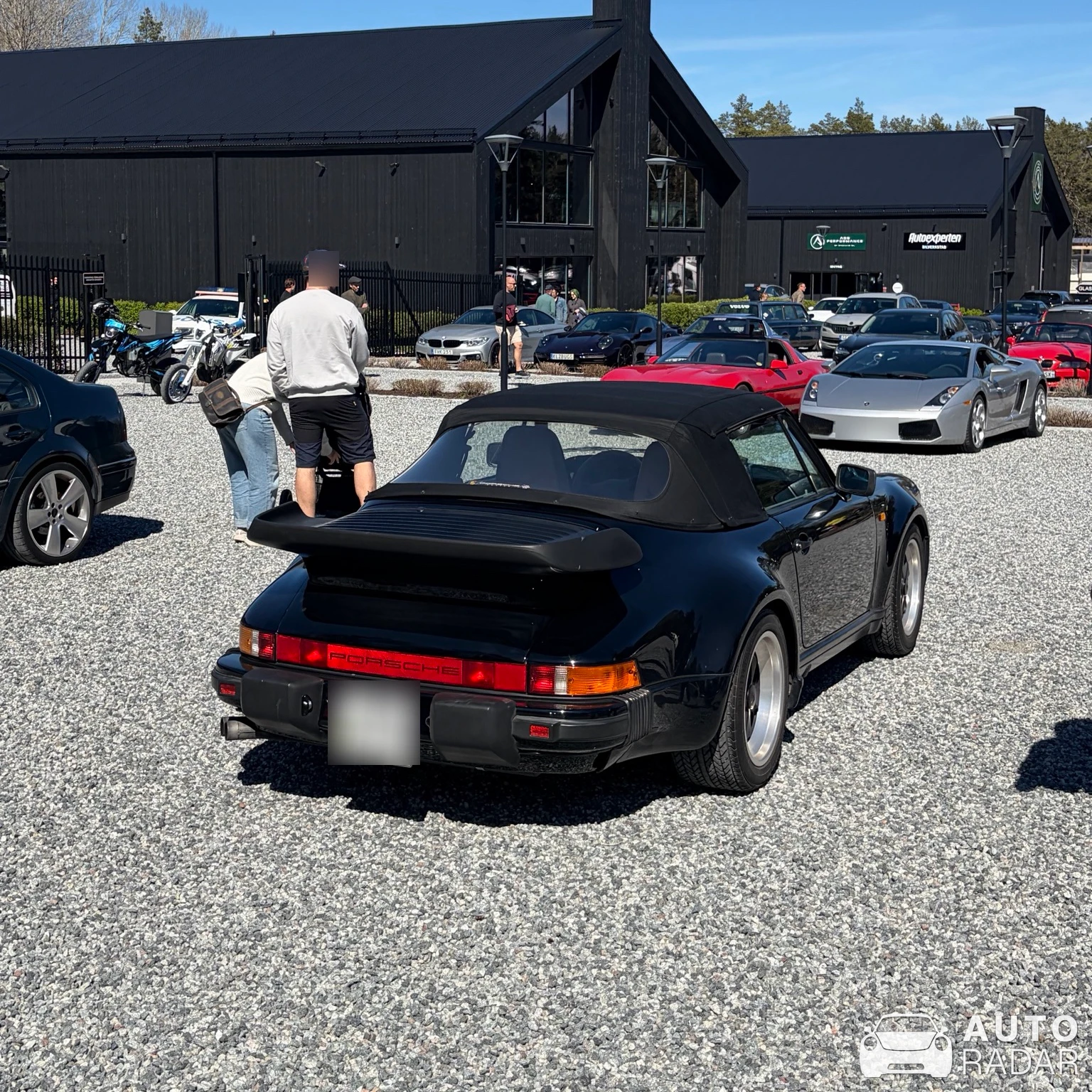 Porsche 930 Turbo Cabriolet spotted