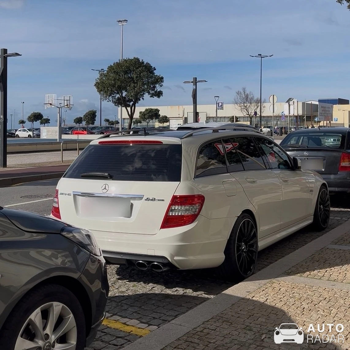 Mercedes-AMG C 63 Estate S204 spotted in Póvoa de Varzim, Portugal