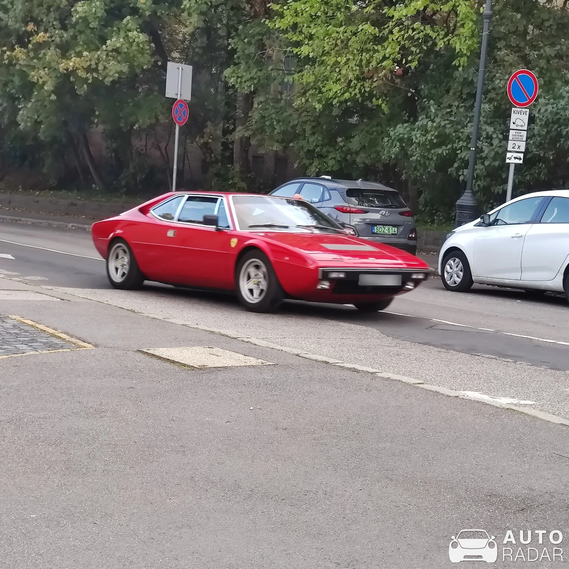 Ferrari Dino 308 GT4 spotted in Budapest, Hungary
