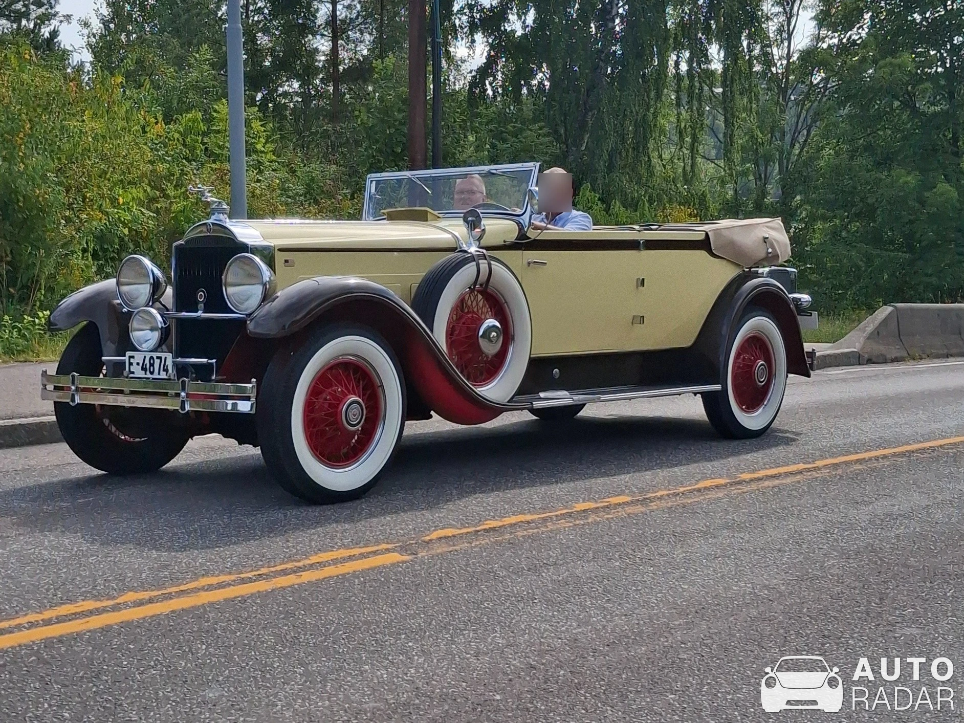 Packard Super Eight spotted in Porsgrunn