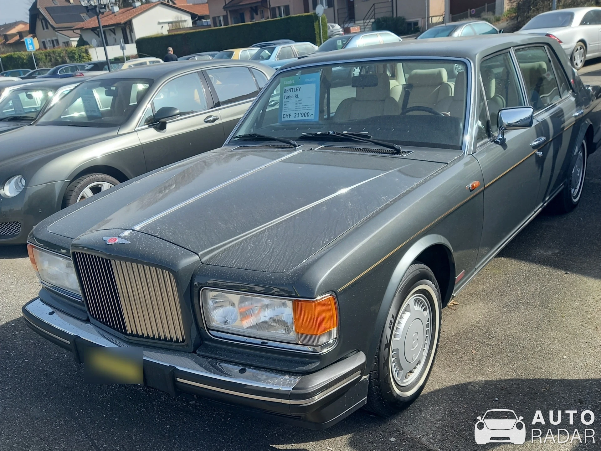 Bentley Turbo RL spotted in Plan-les-Ouates