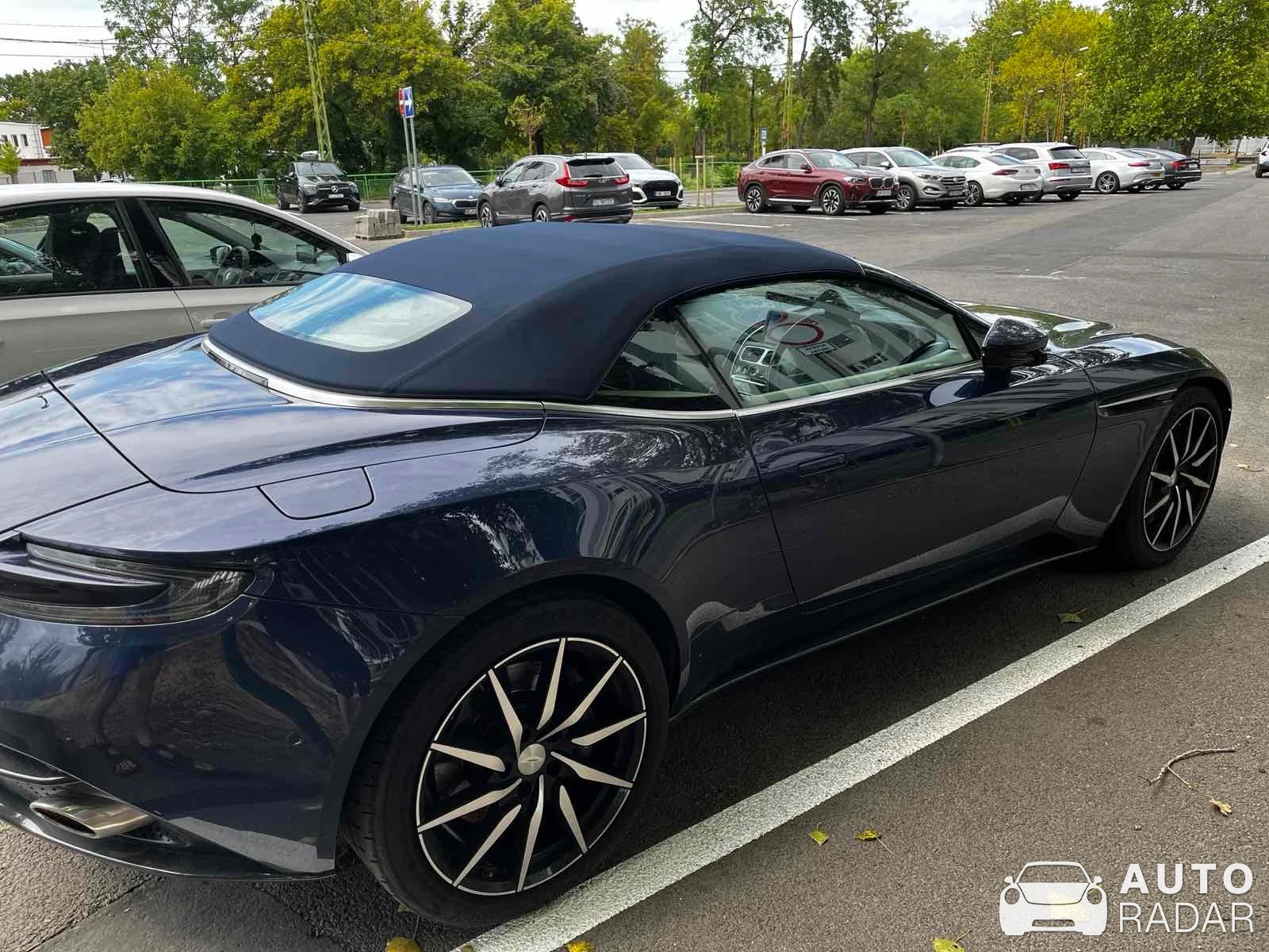 Aston Martin DB11 spotted in Budapest, Hungary
