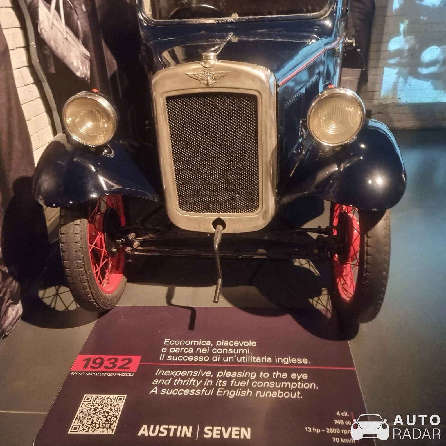 Austin Seven spotted in Torino