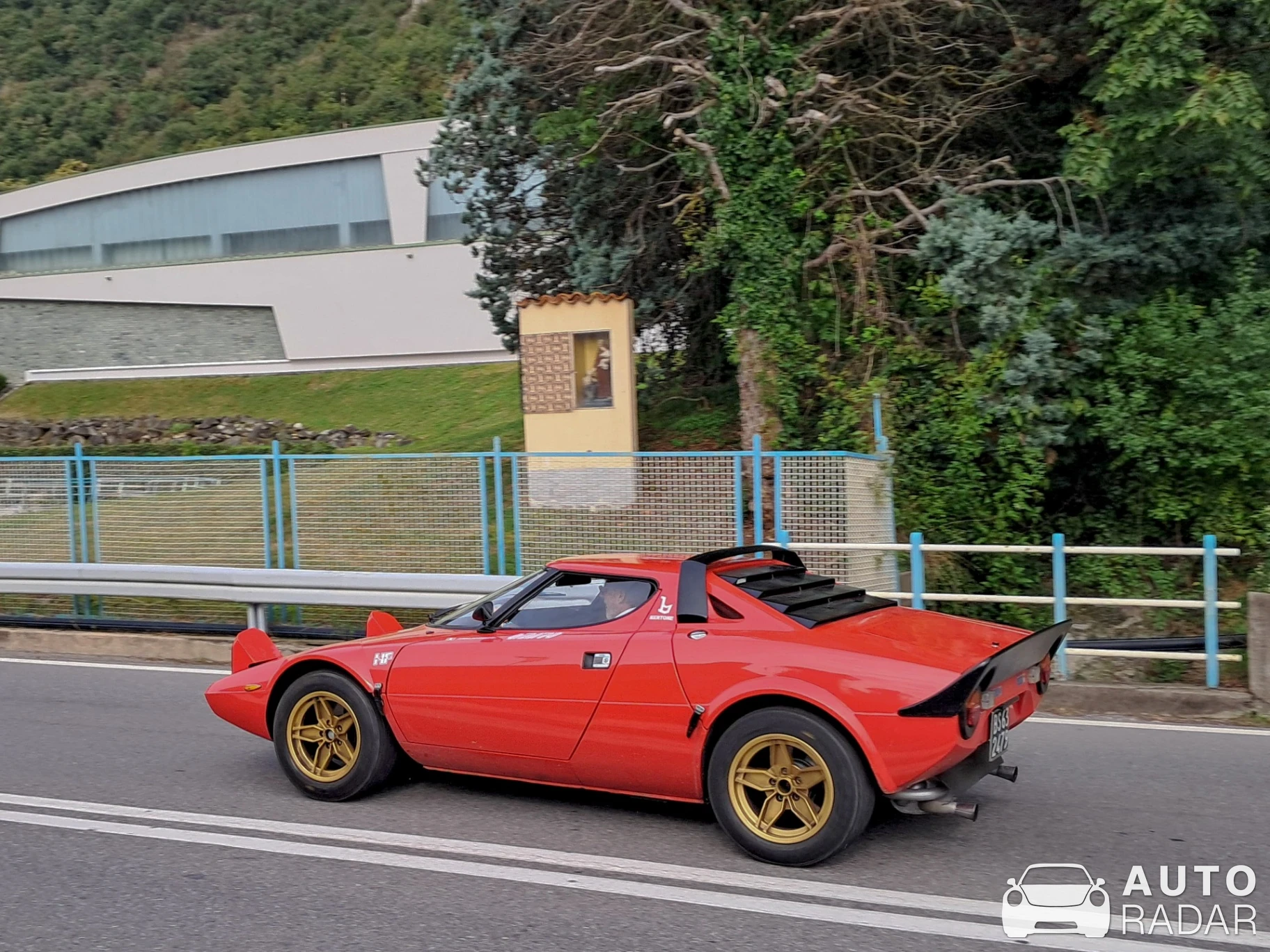 Lancia Stratos HF spotted in Predore, Italy