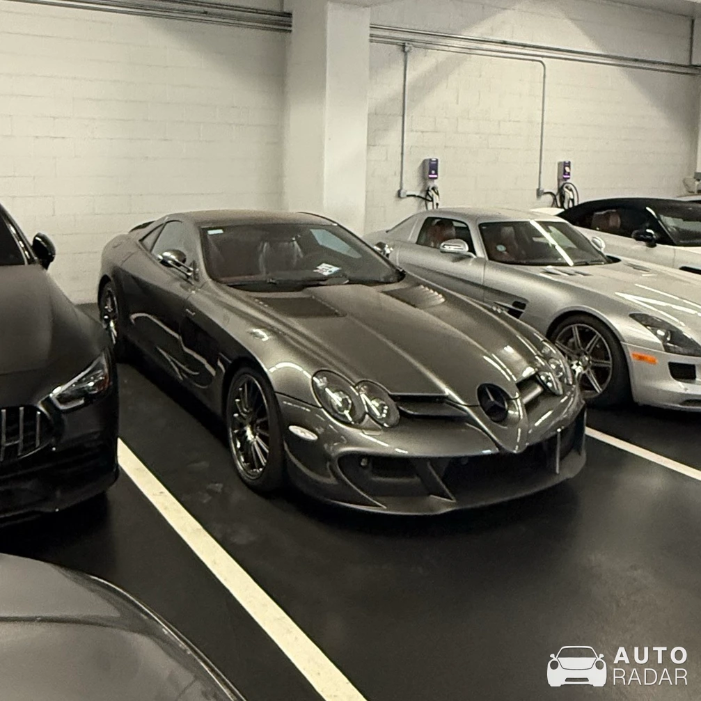 Mercedes-Benz SLR McLaren MSO Heritage Edition spotted in Beverly Hills
