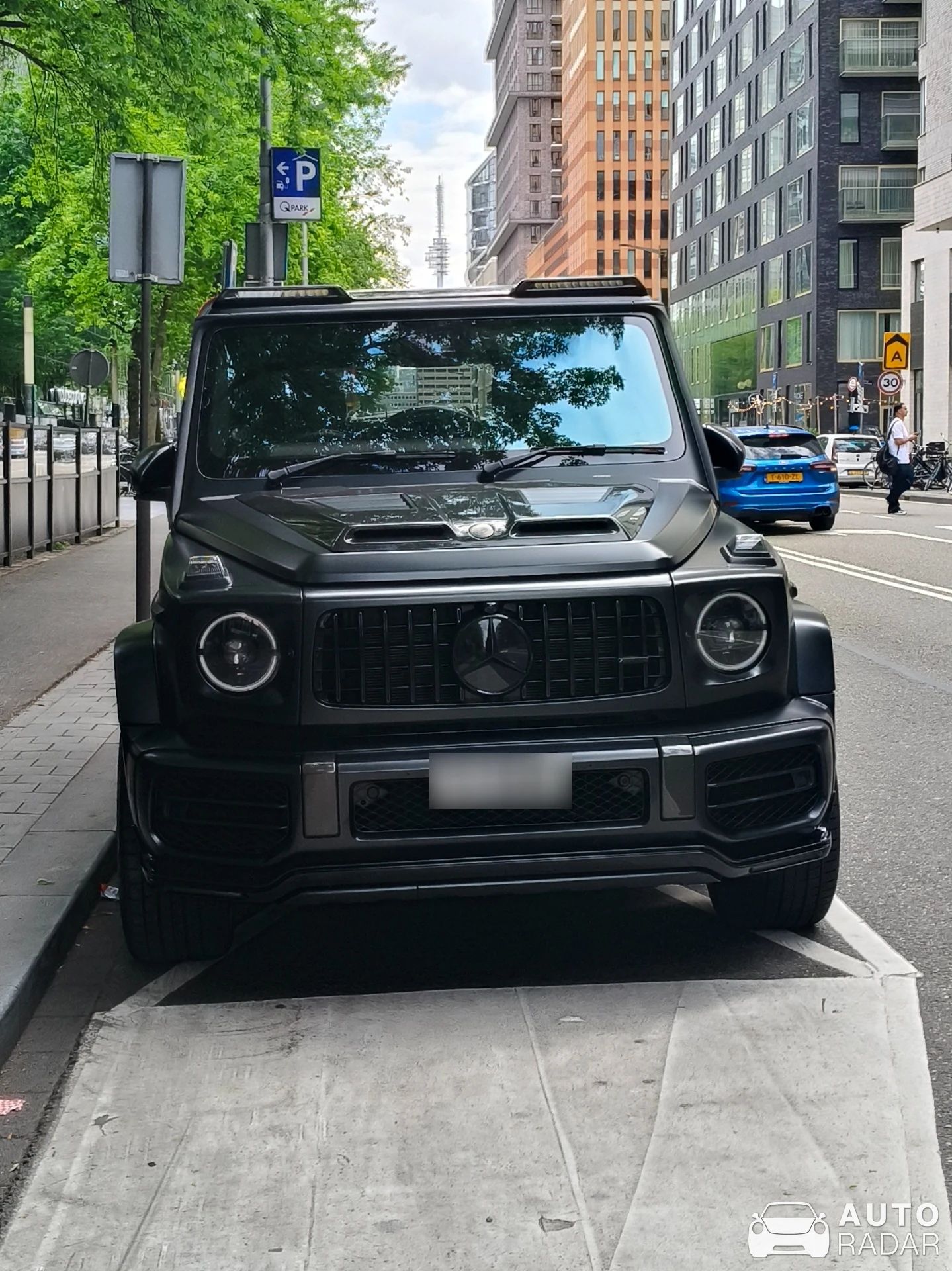 Mercedes-AMG G 63 W463 2018 Urban 700 S WideTrack spotted in Amsterdam