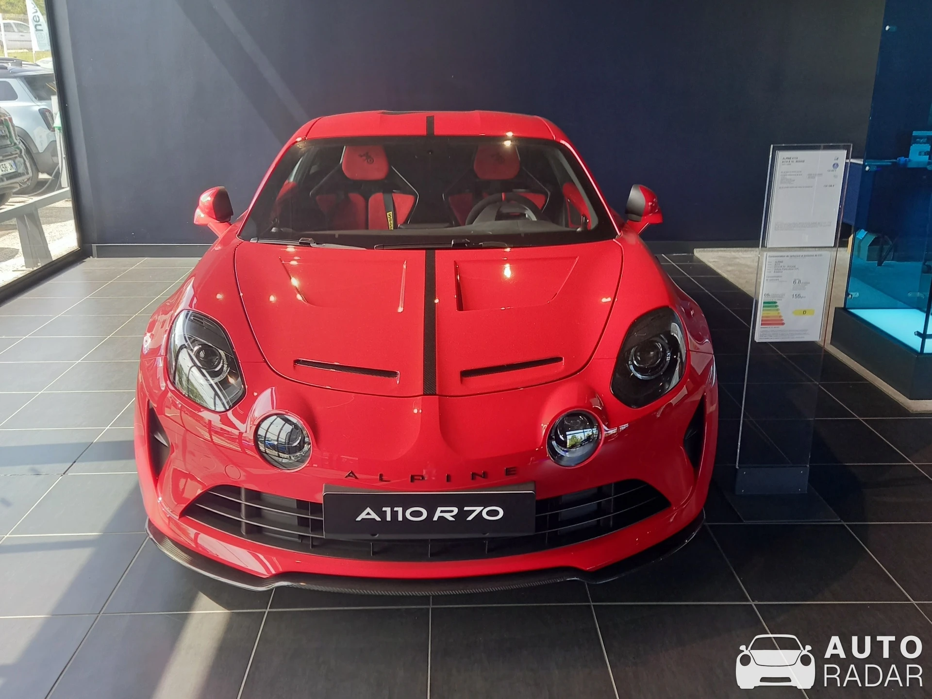 Alpine A110 R 70 spotted in Annecy