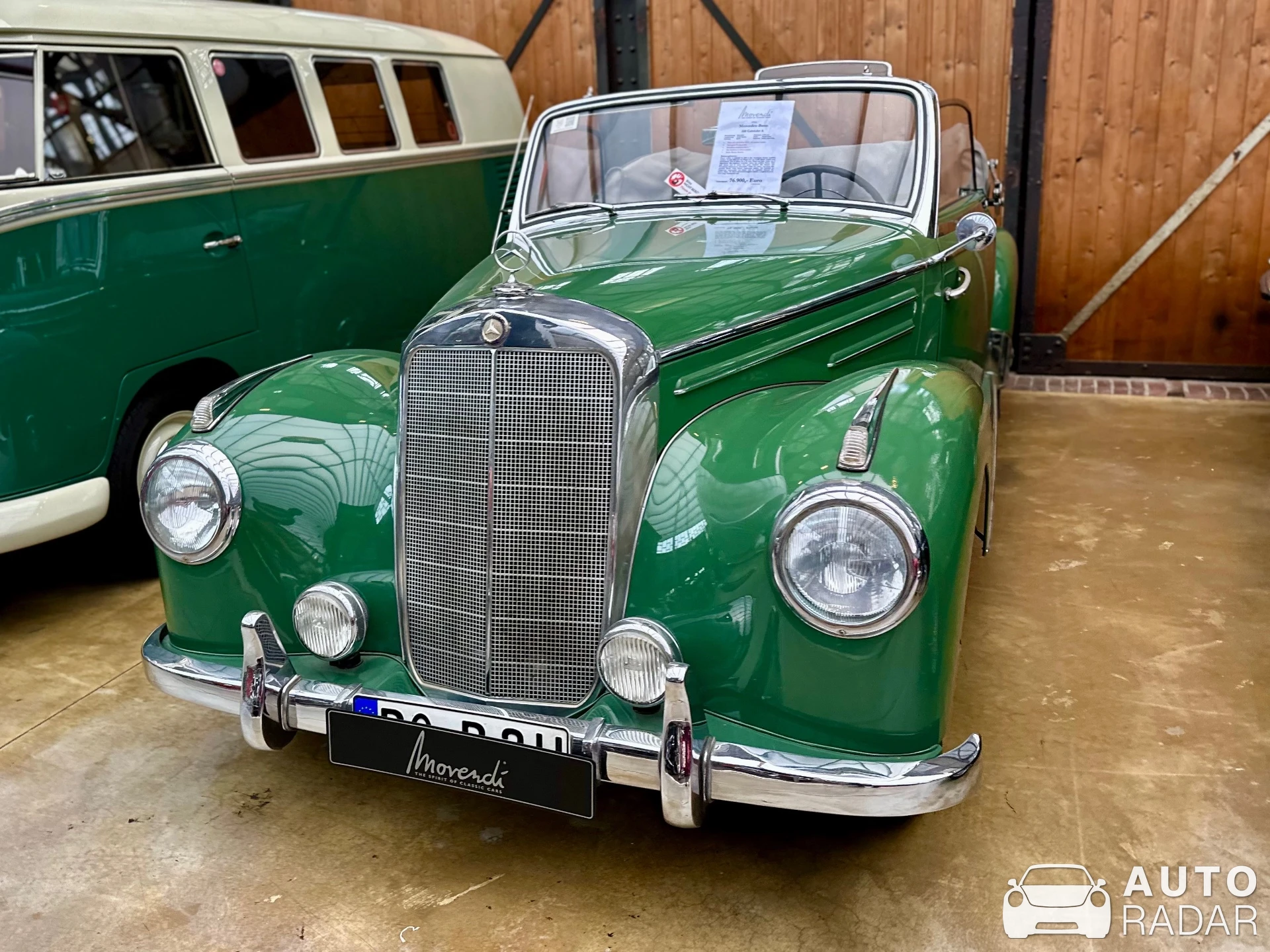Mercedes-Benz 220 Cabriolet A spotted in Düsseldorf