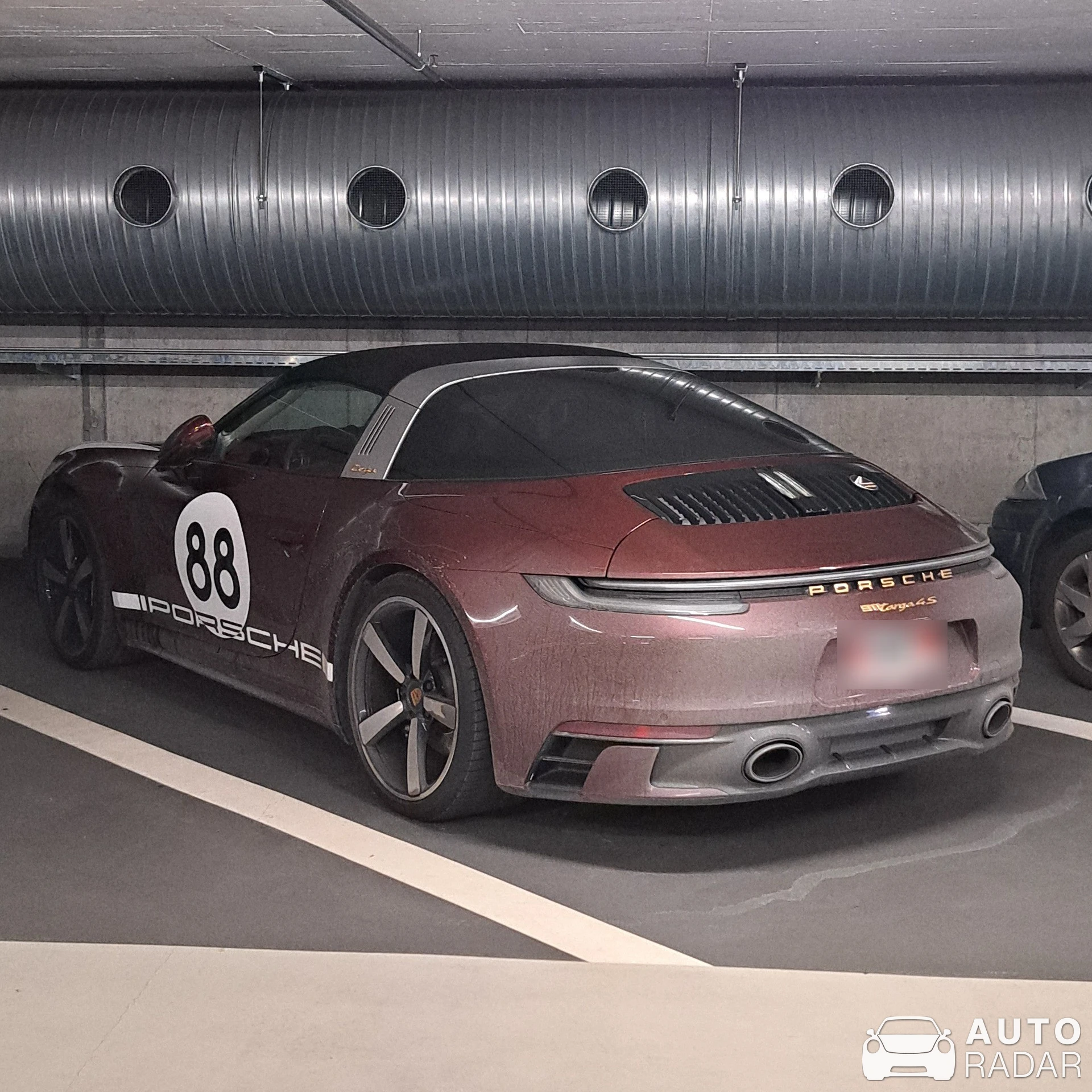 Porsche 992 Targa 4S Heritage Design Edition spotted in La Tour-de-Peilz, Switzerland