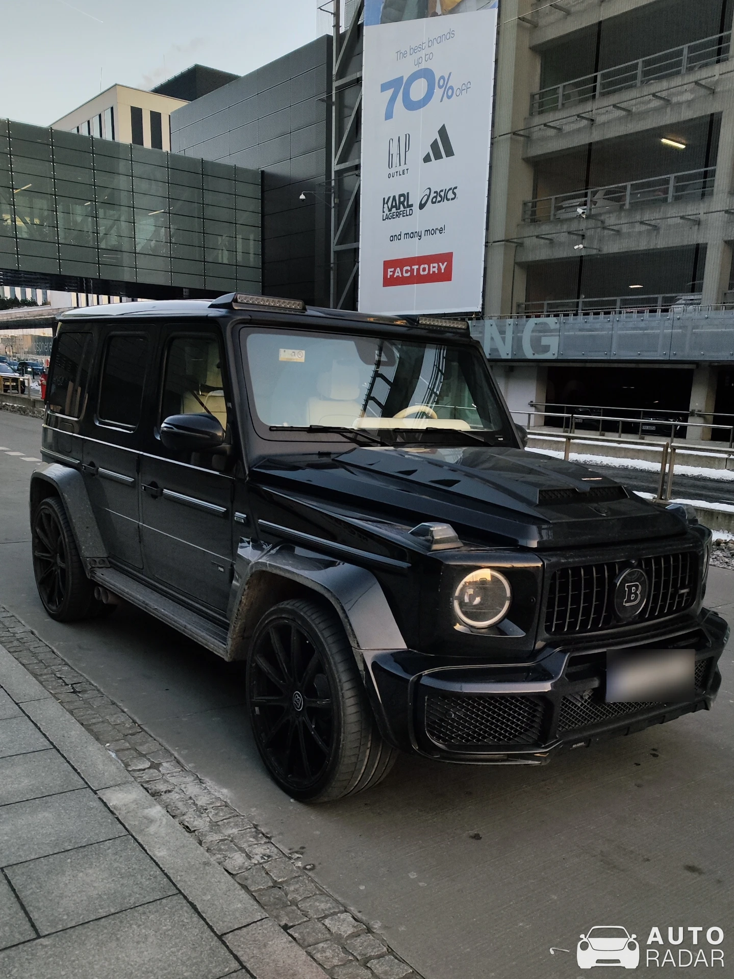 Mercedes-AMG Brabus G B40S-800 Widestar W463 2018 spotted in Balice, Poland