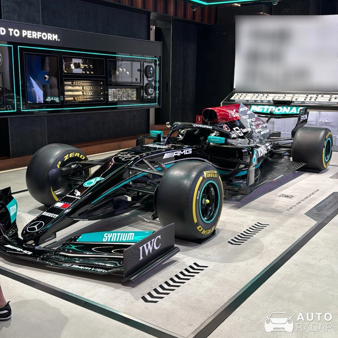 Mercedes-AMG F1 W10 EQ Power+ spotted in دبي