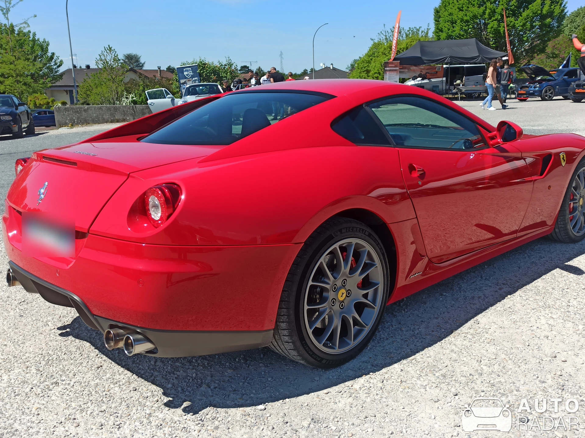 Ferrari 599 GTB Fiorano spotted in Ambérieu-en-Bugey