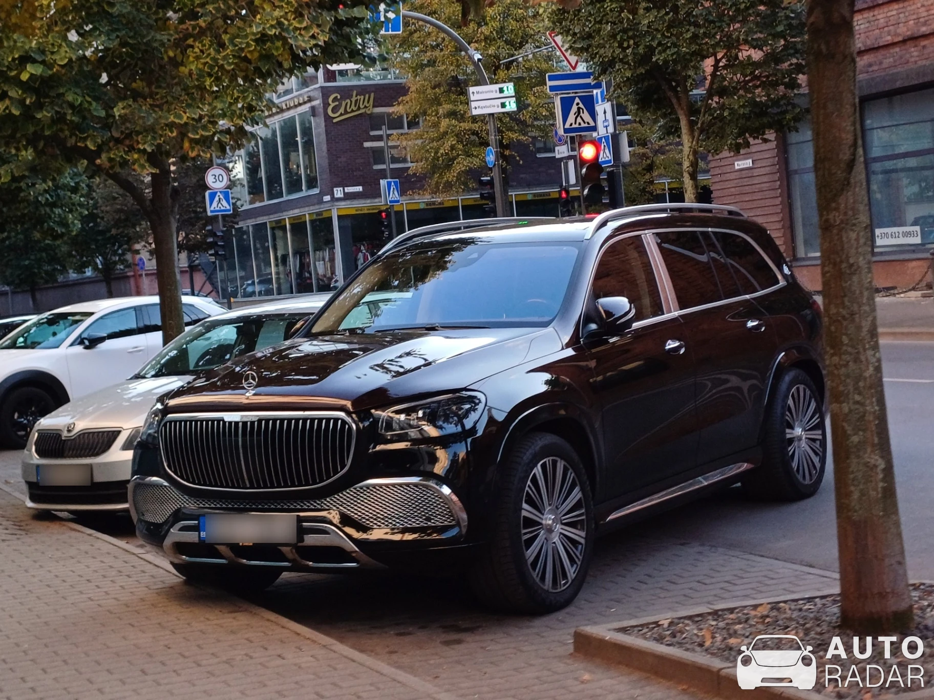 Mercedes-Maybach GLS 600 spotted in Kaunas, Lithuania