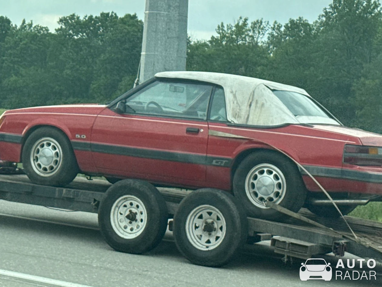 Ford Mustang GT 1986 spotted in Indianapolis
