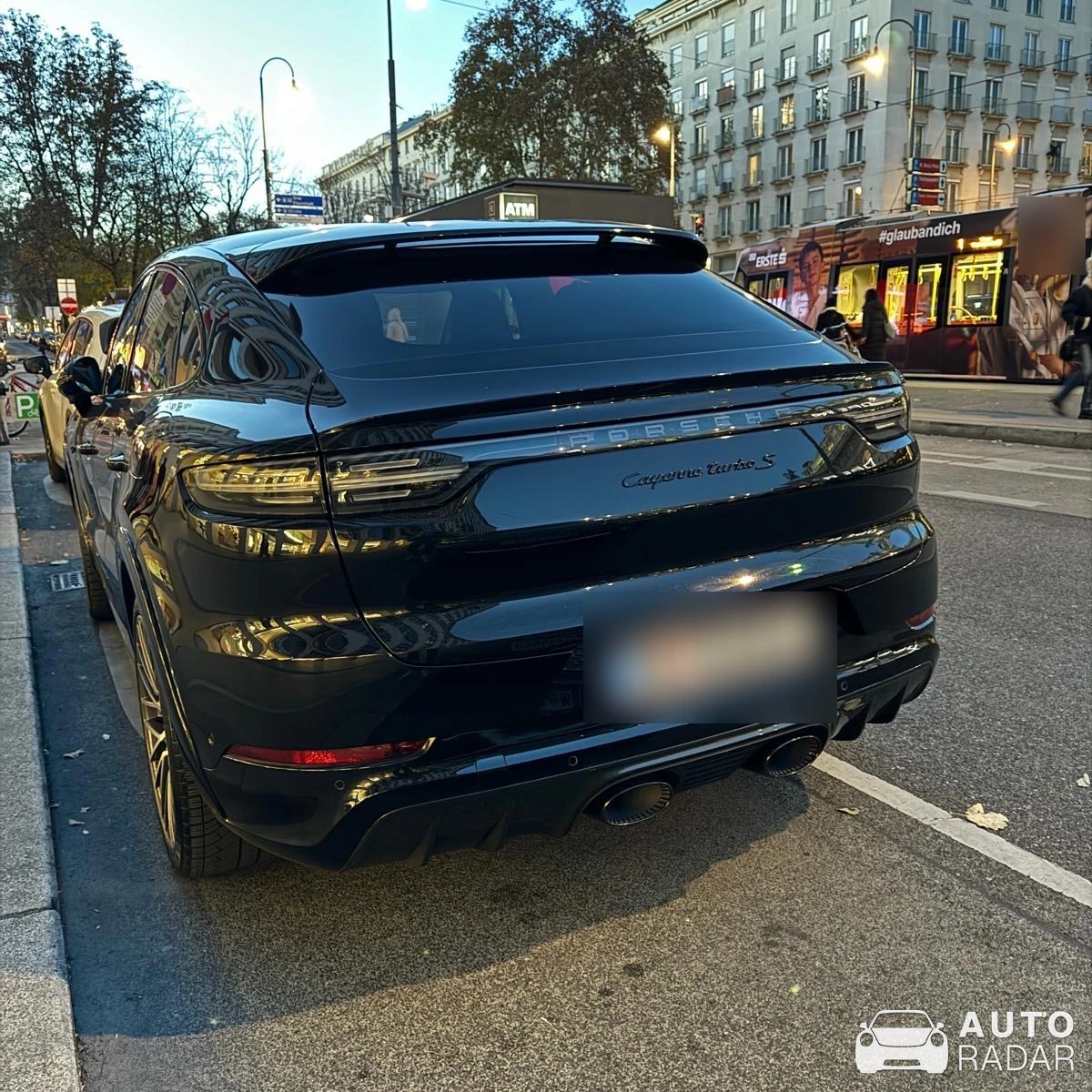 Porsche Cayenne Coupé Turbo S E-Hybrid spotted in Wien, Austria