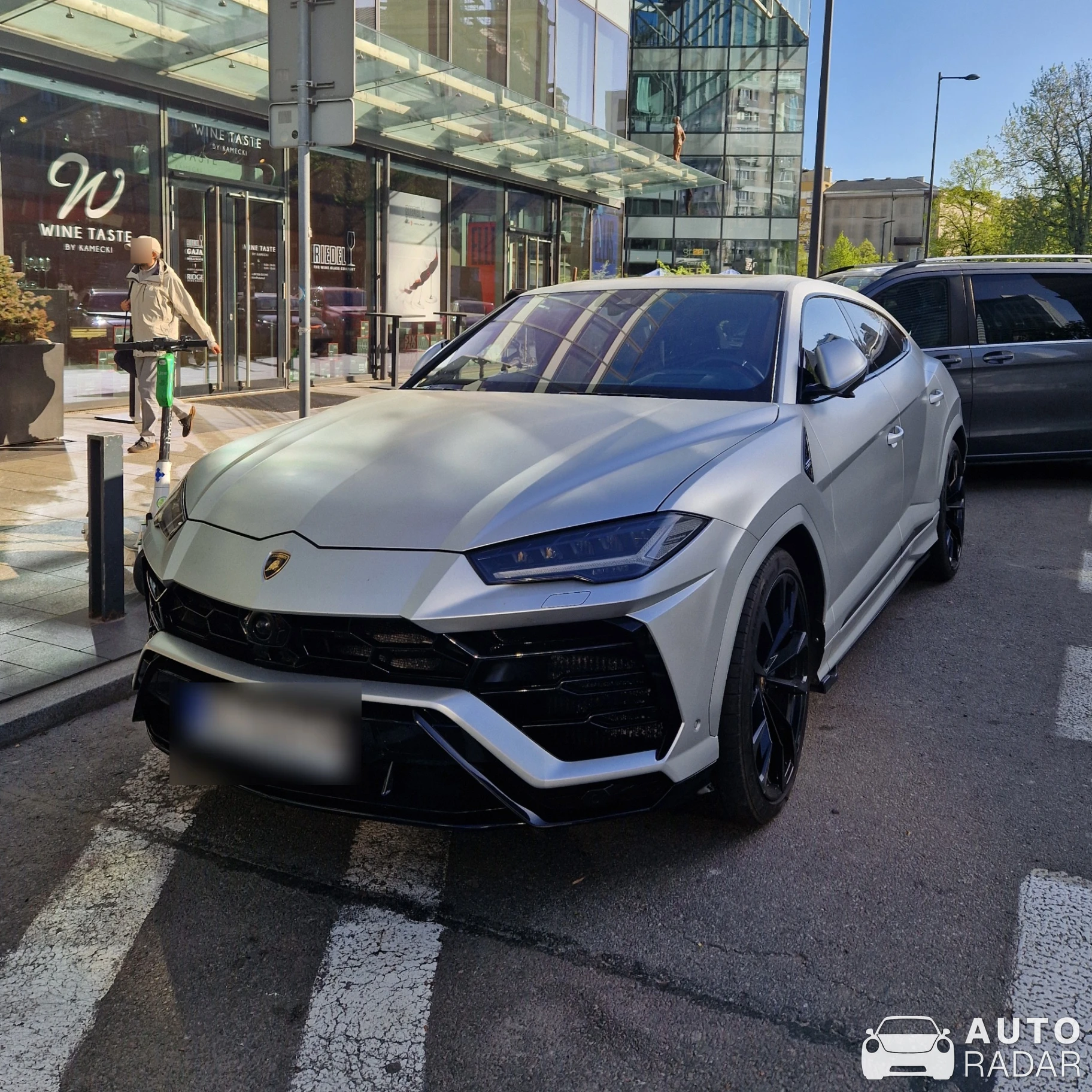 Lamborghini Urus spotted in Warszawa, Poland