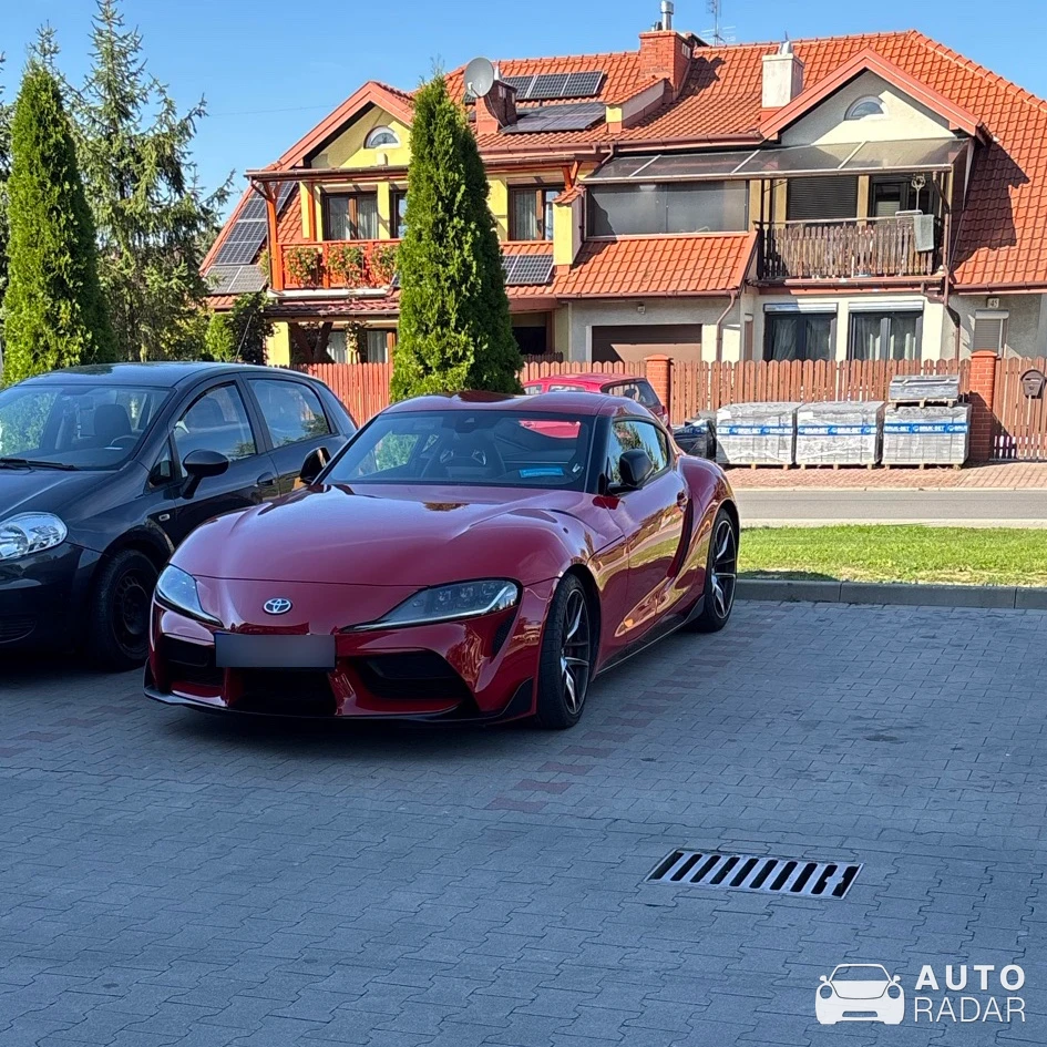 Toyota GR Supra A90 spotted in Brzesko